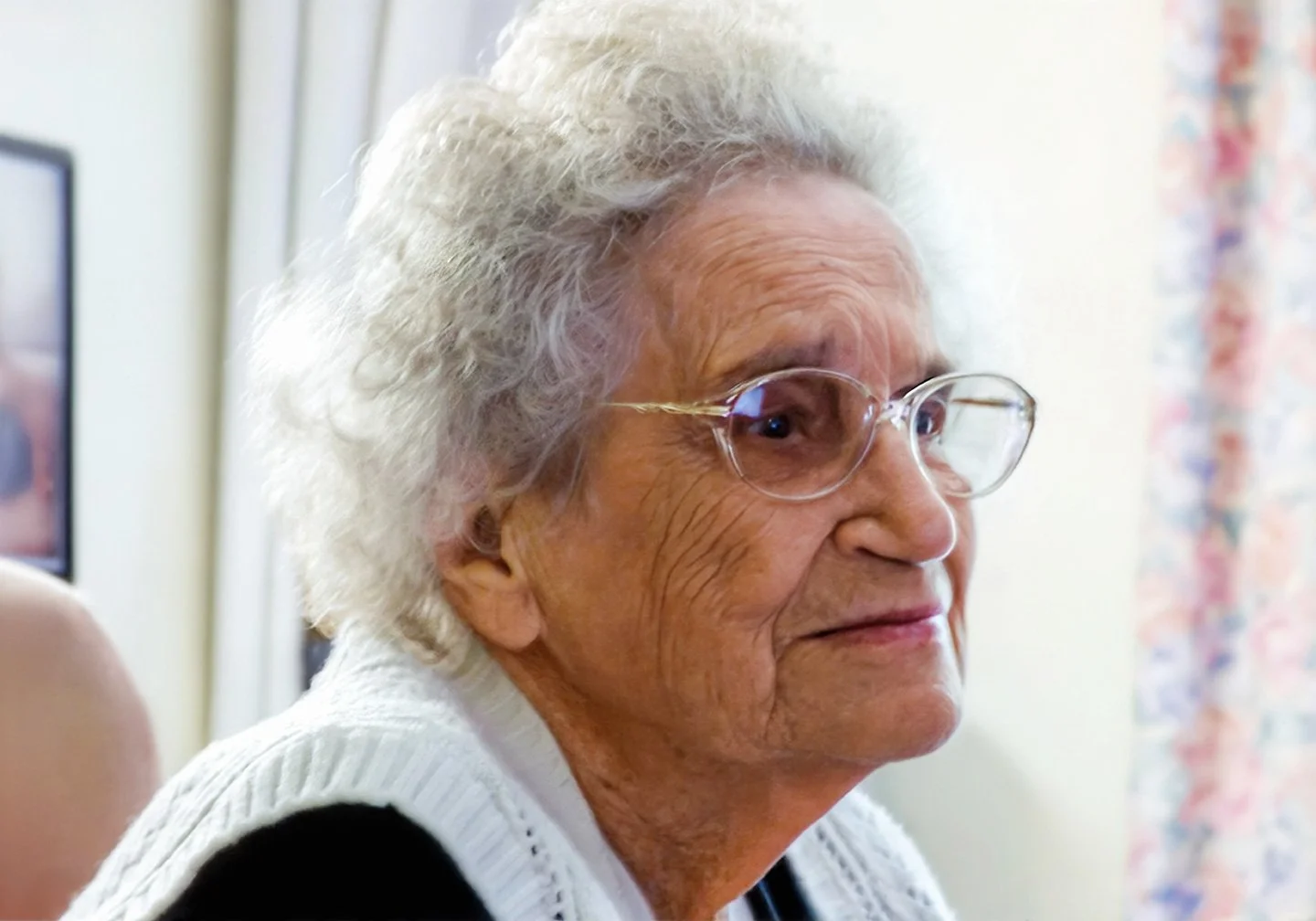 My last photo of Aunt Angie. Assisted living facility in PA.