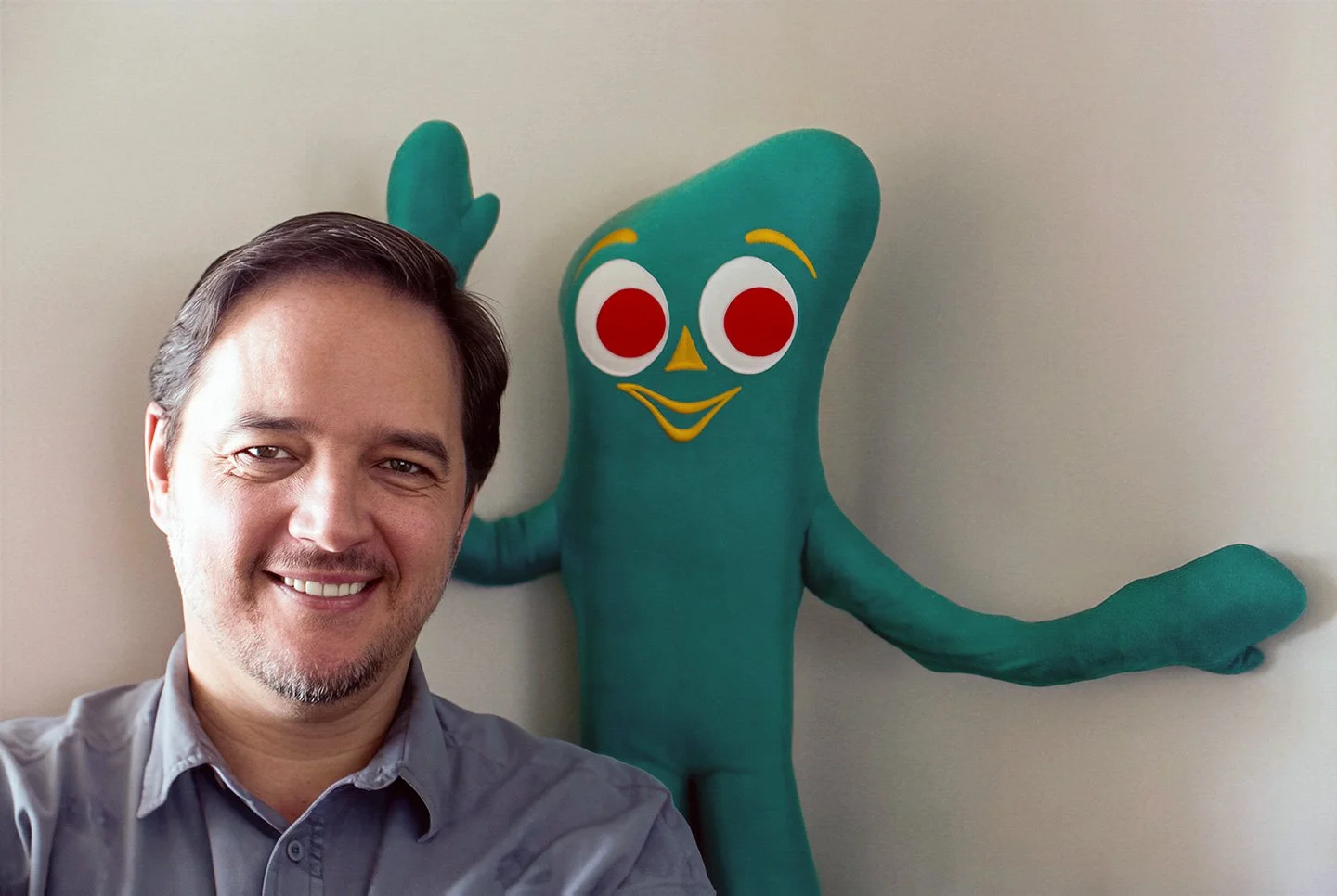 with Gumby