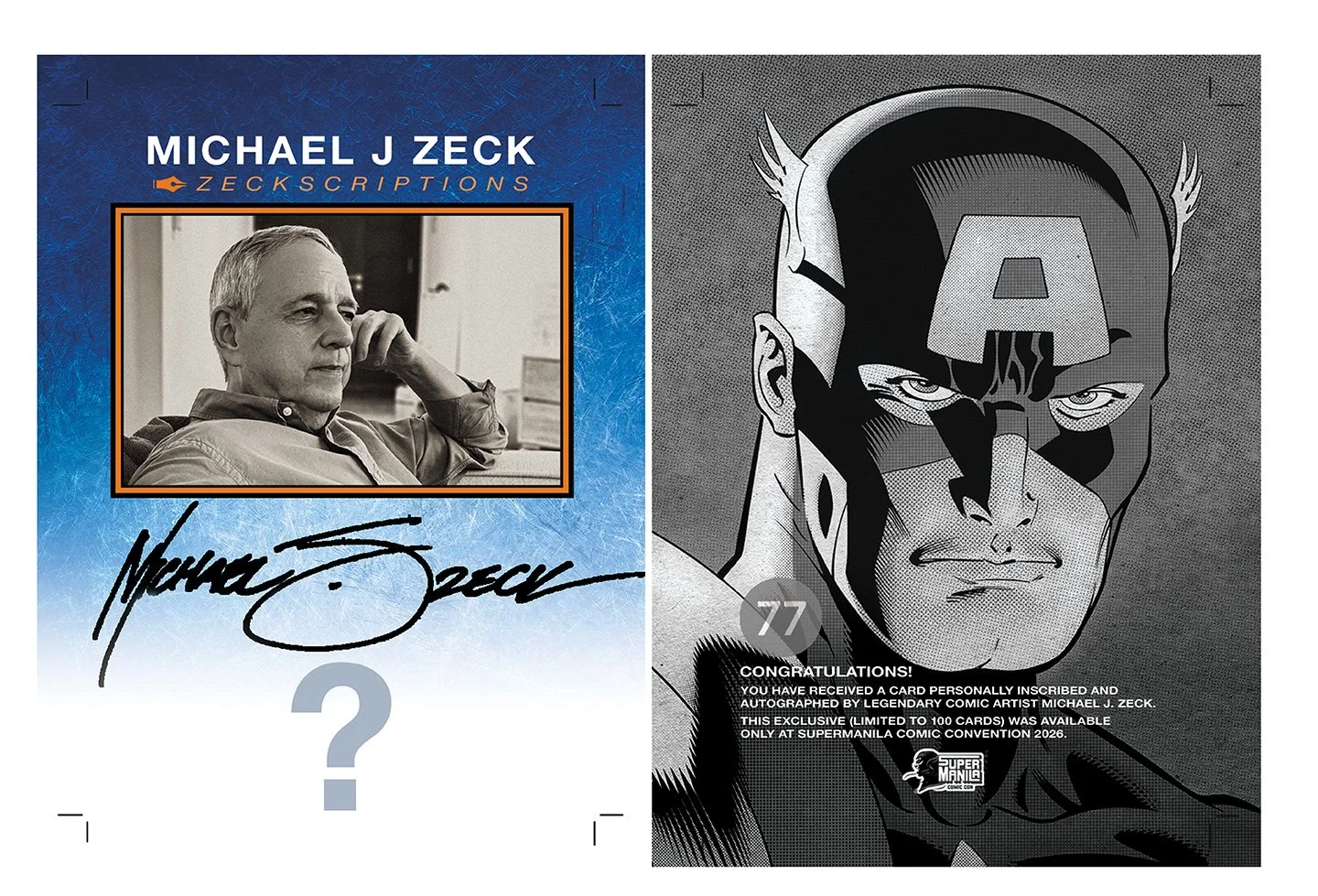 ZECKSCRIPTIONS, 100 signed/numbered