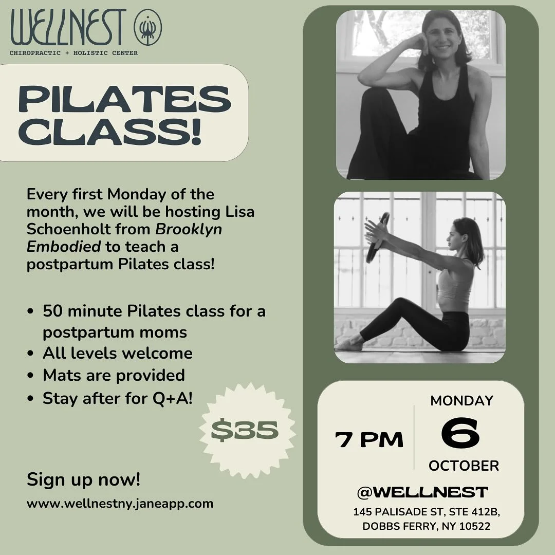 New moms! Join Lisa from @brooklynembodied this Monday for a pre + postpartum workout class designed to help you take the very best care of your body during this season.

📍 A great way to learn, move, and connect with other local moms
💲 $35 per cla