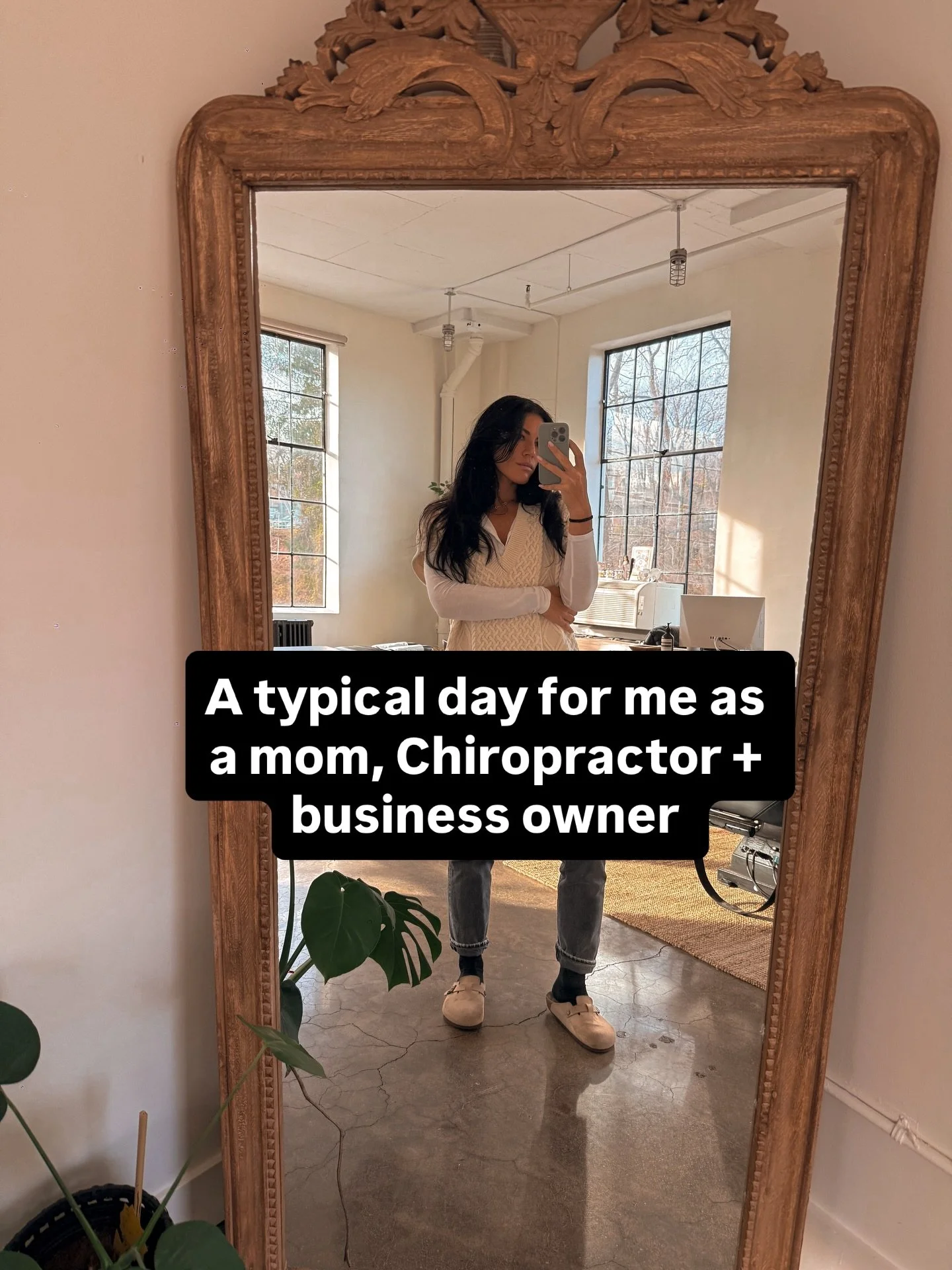 follow along for a typical midweek workday with me as a mom, Chiropractor and business owner 🌿

#chiro #chiropracticforkids #chiropractic #chiropractors #prenatalcare #prenatal #businessowner #webster #westchester #westchestermoms