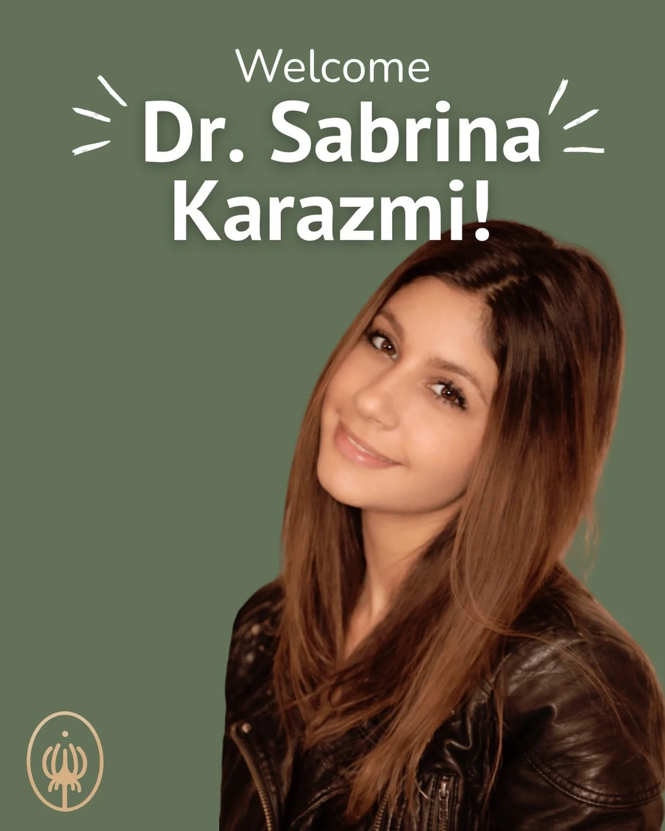 The secret is OUT!! ✨

Please welcome Dr. Sabrina to the Wellnest community! 

Dr. Sabrina Karazmi graduated from the SAME chiropractic school as me, University of Bridgeport! 
She has a bachelor&rsquo;s degree in Neuroscience, a graduate degree in S