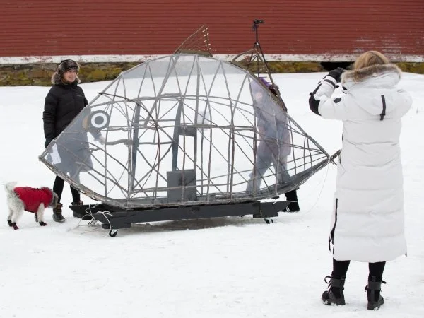 Brattleboro Museum &amp; Art Center’s Artful Ice Shanties