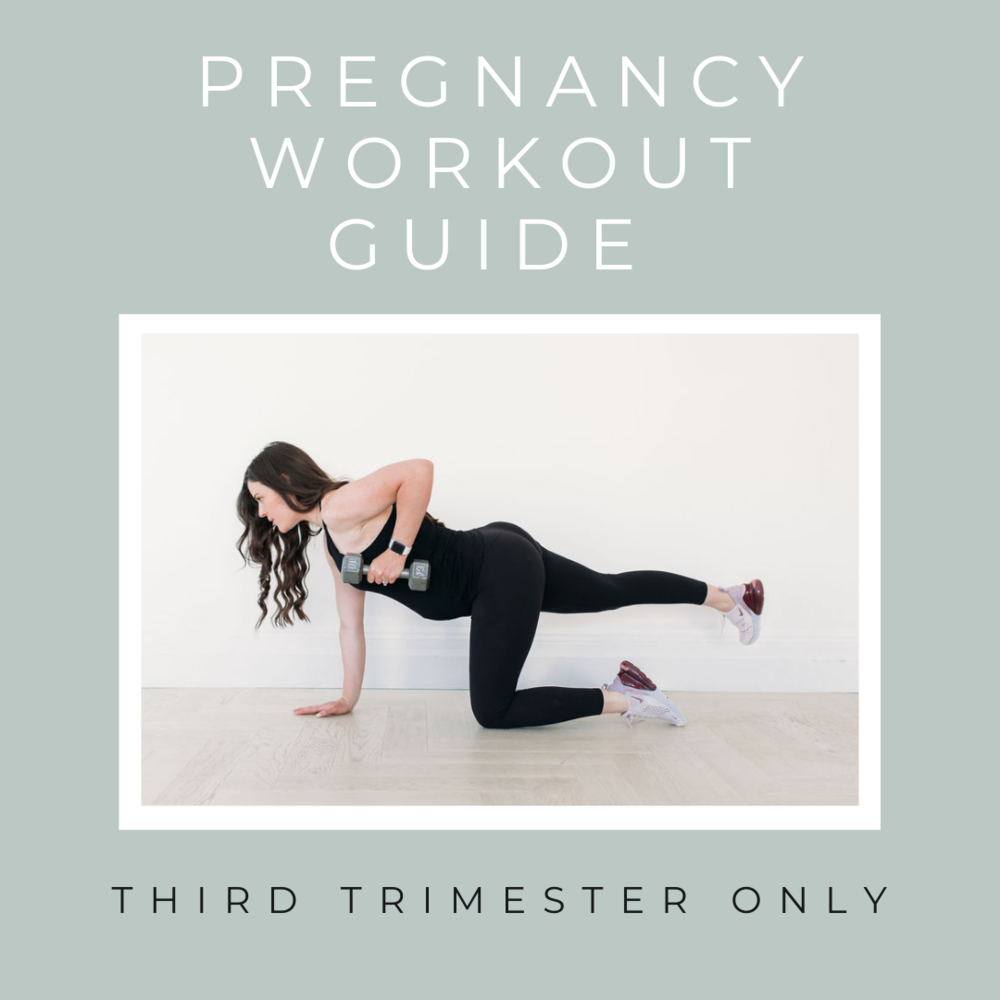 Pregnancy Workout Guide Third