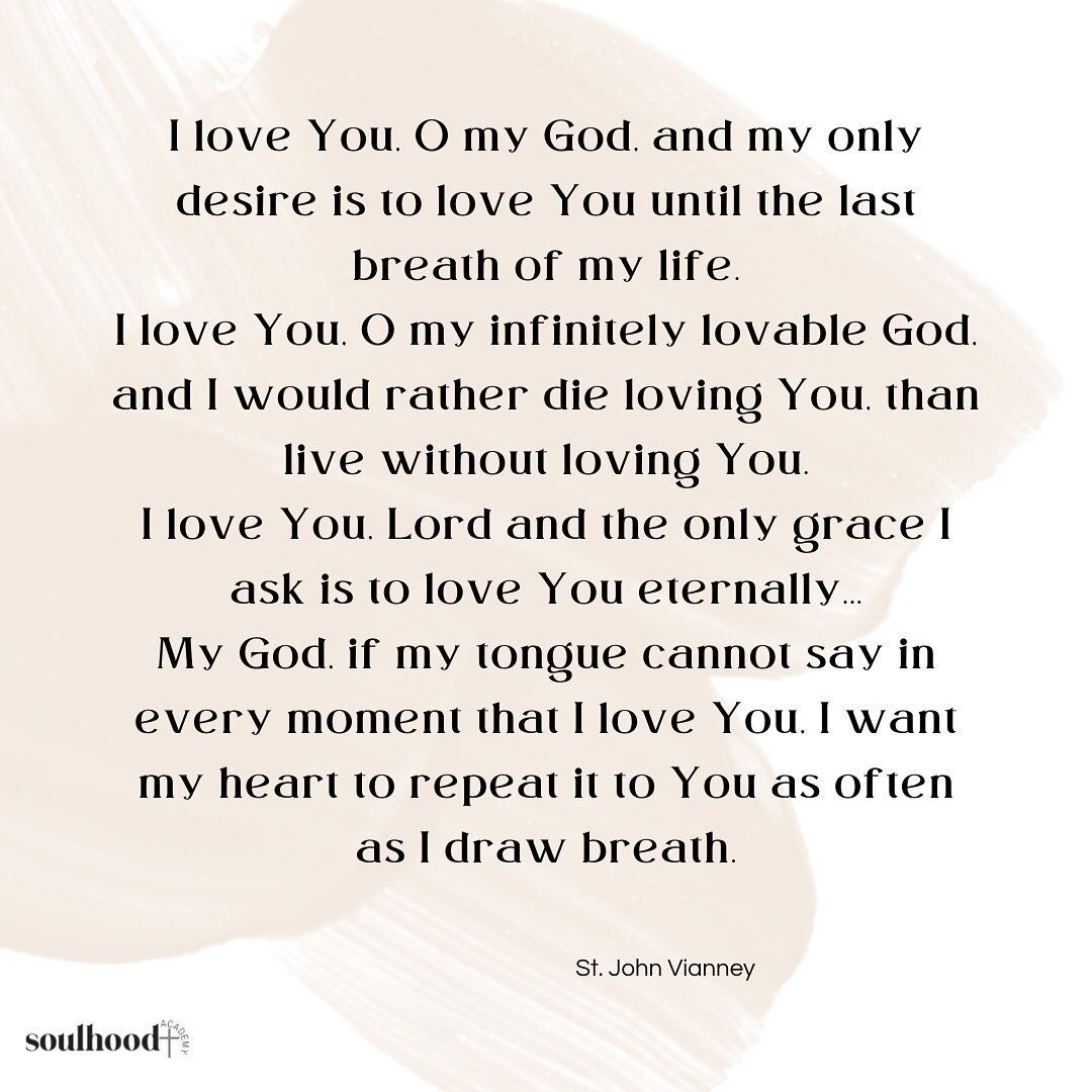 Some prayers resonate deeply with me, this is one of them.
