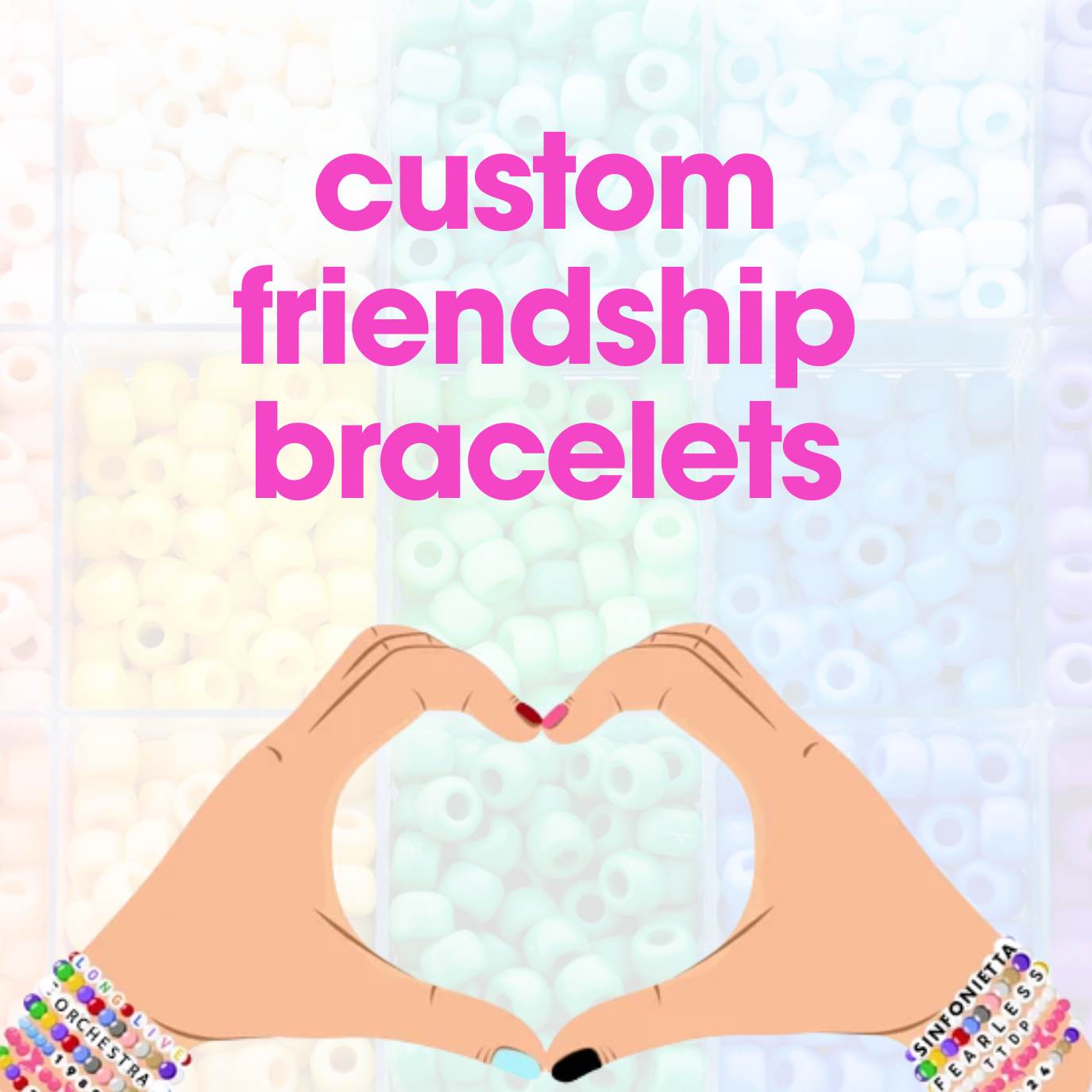 Custom Friendship Bracelets