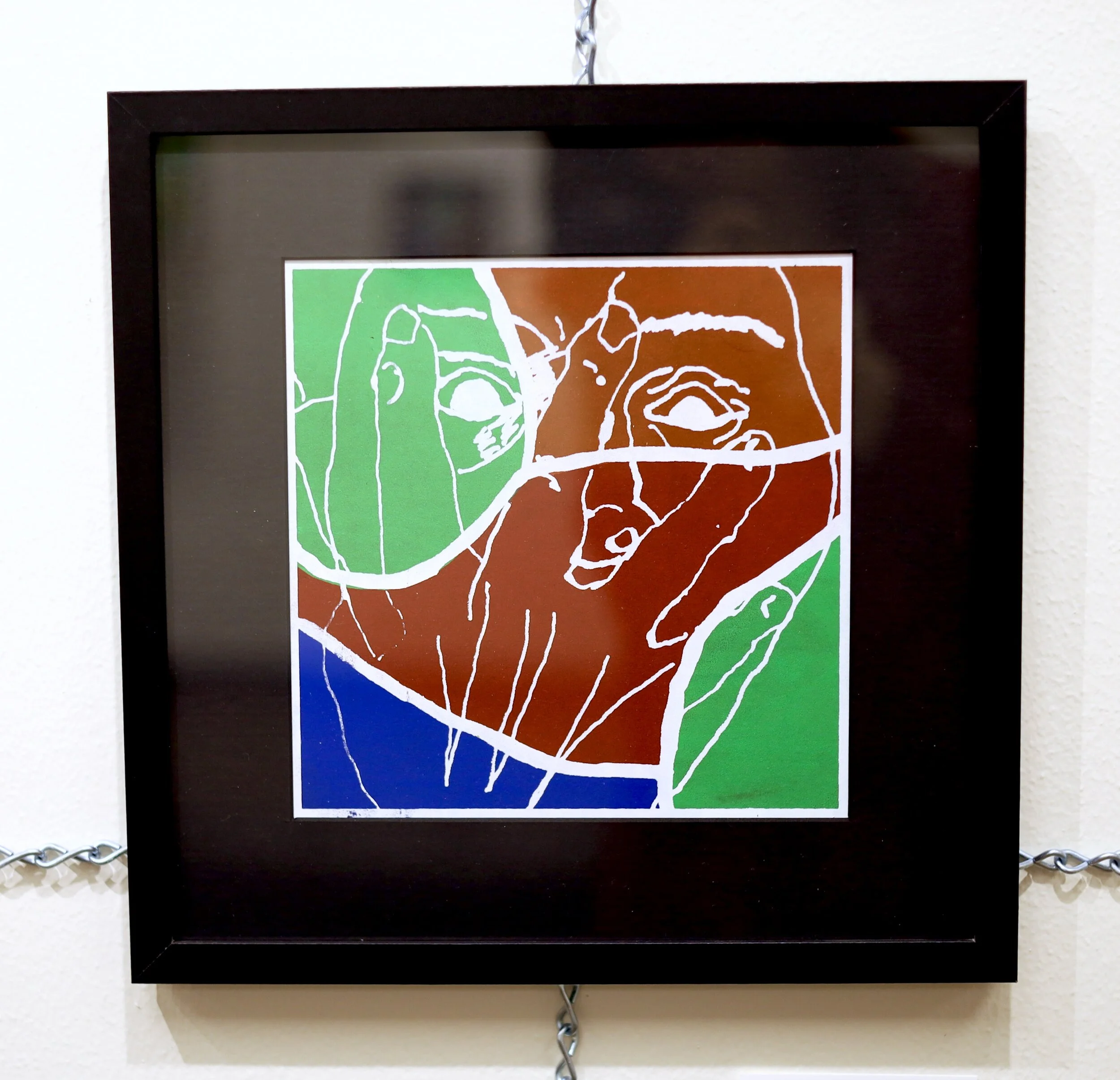 Framed Original Screen Print–$75 • 1882 • "Congress enacts the Immigration Act of 1882, constituting one the
first attempts at broad federal oversight of immigration. The law levies a tax of 50
cents for each passenger arriving by ship from a foreign