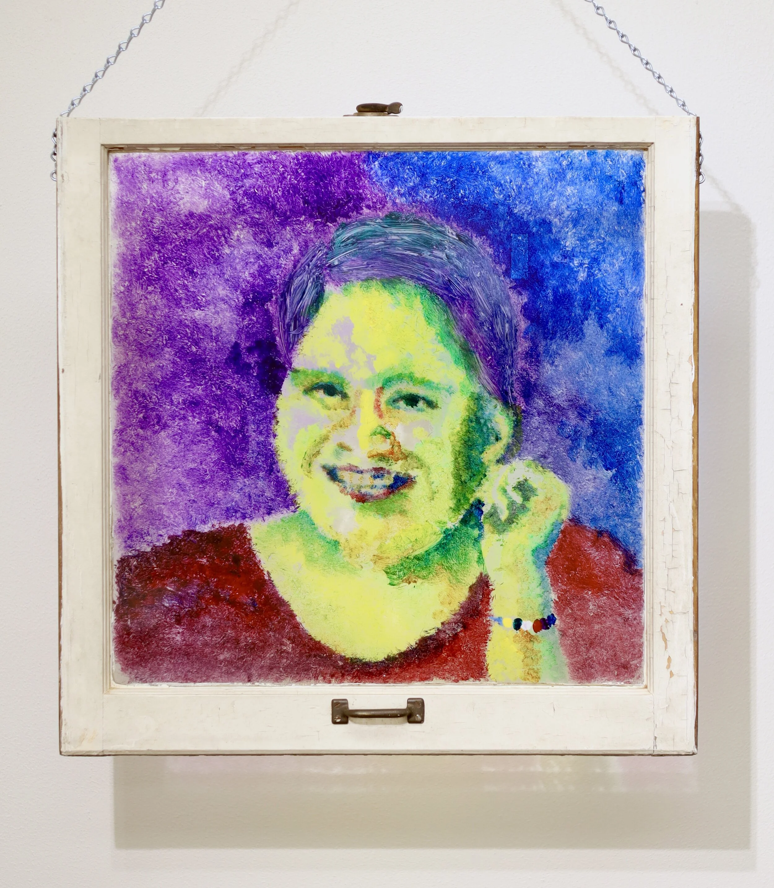 Acrylic–$275 • 1975 • "The 1975 Indochina Migration and Refugee Assistance Act (89 Stat. 87) expands the definition of the term “refugee,” as defined in the Migration and Refugee Assistance Act of 1962, to include individuals fleeing persecution or f