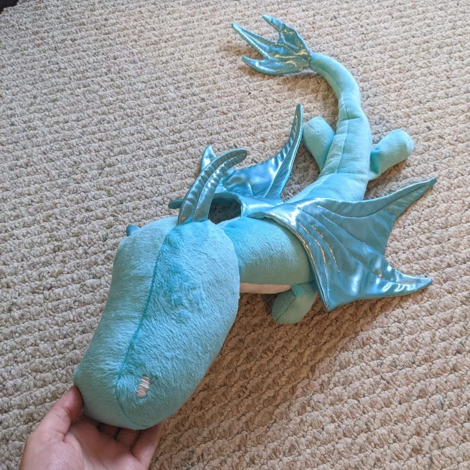 Ice Dragon Plushie