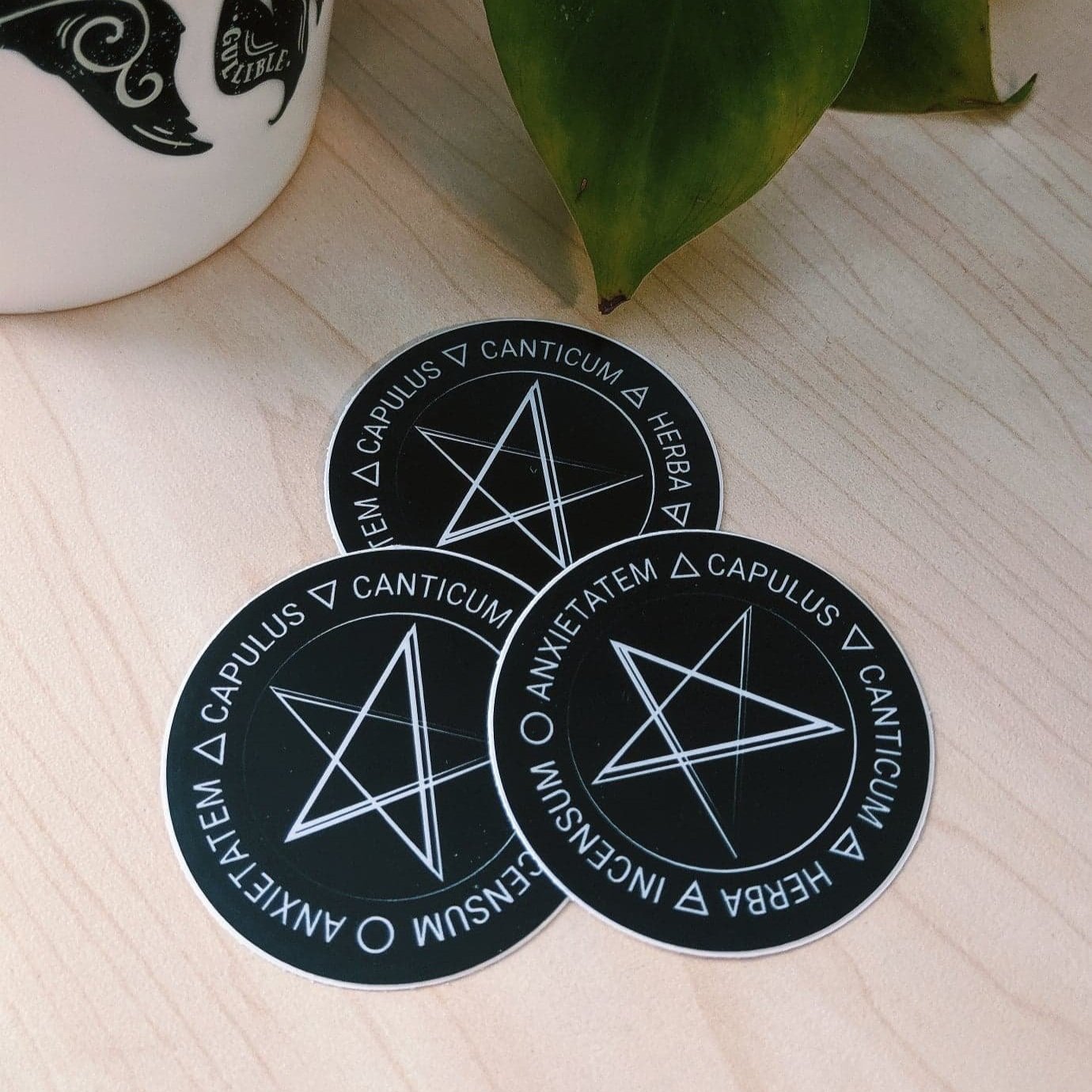 Millenial Summoning Circle sticker