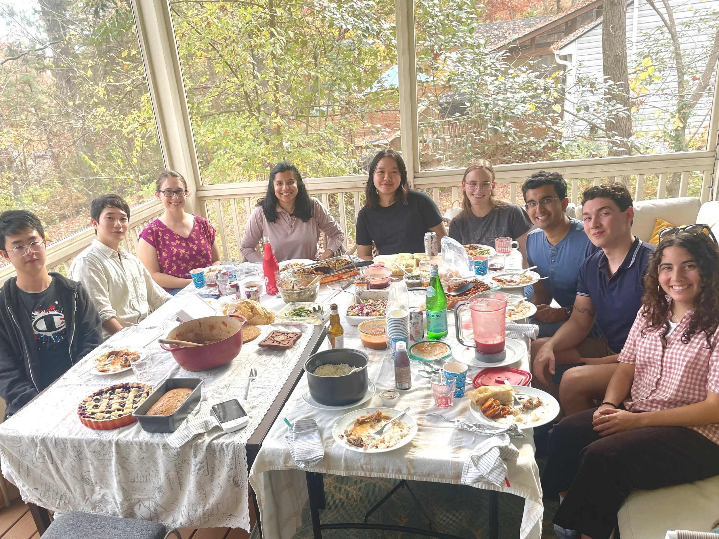 Had a wonderful labsgiving potluck!