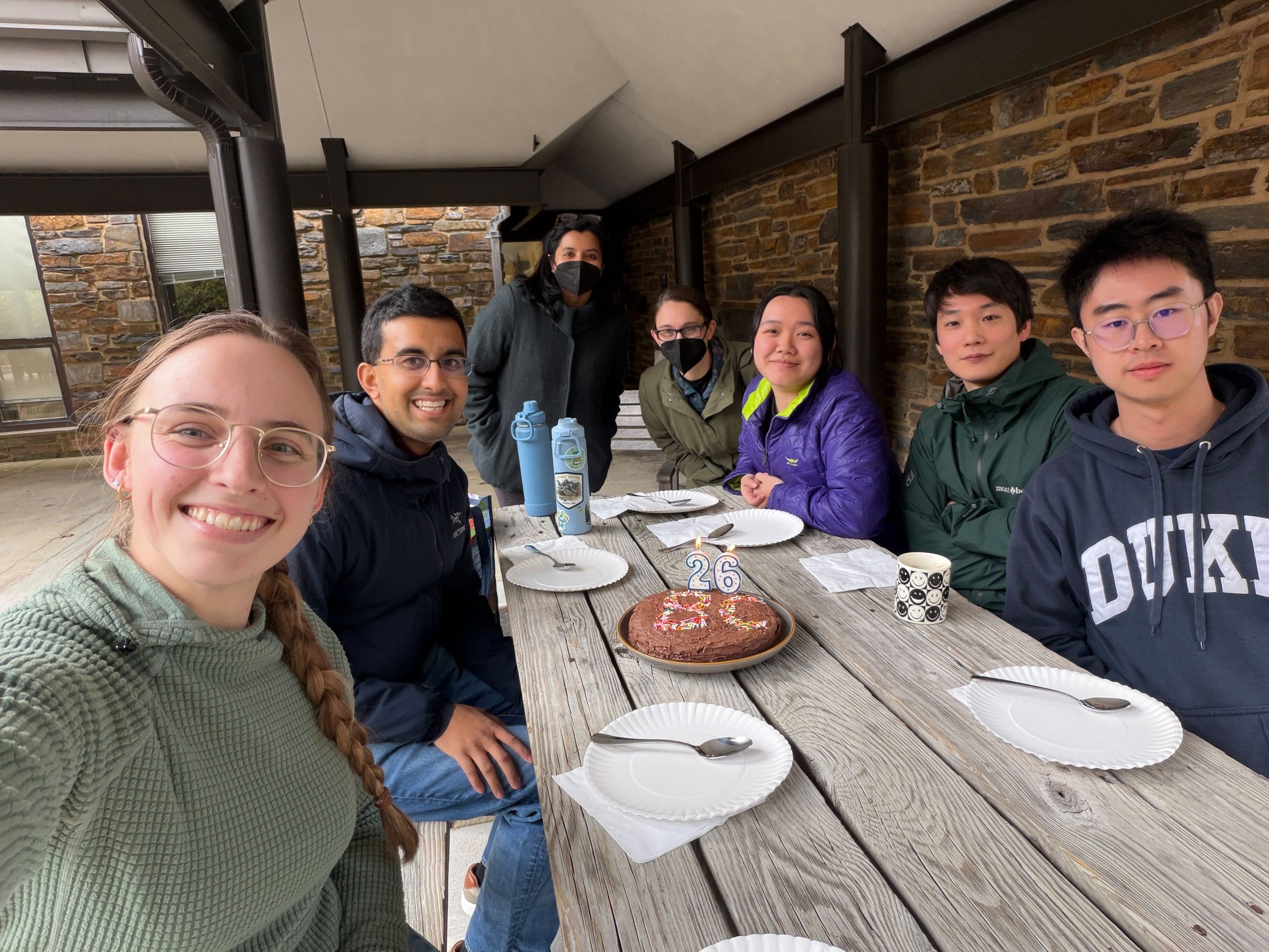 Happy birthday, Belle! Featuring a delicious vegan cake made by Vishank!