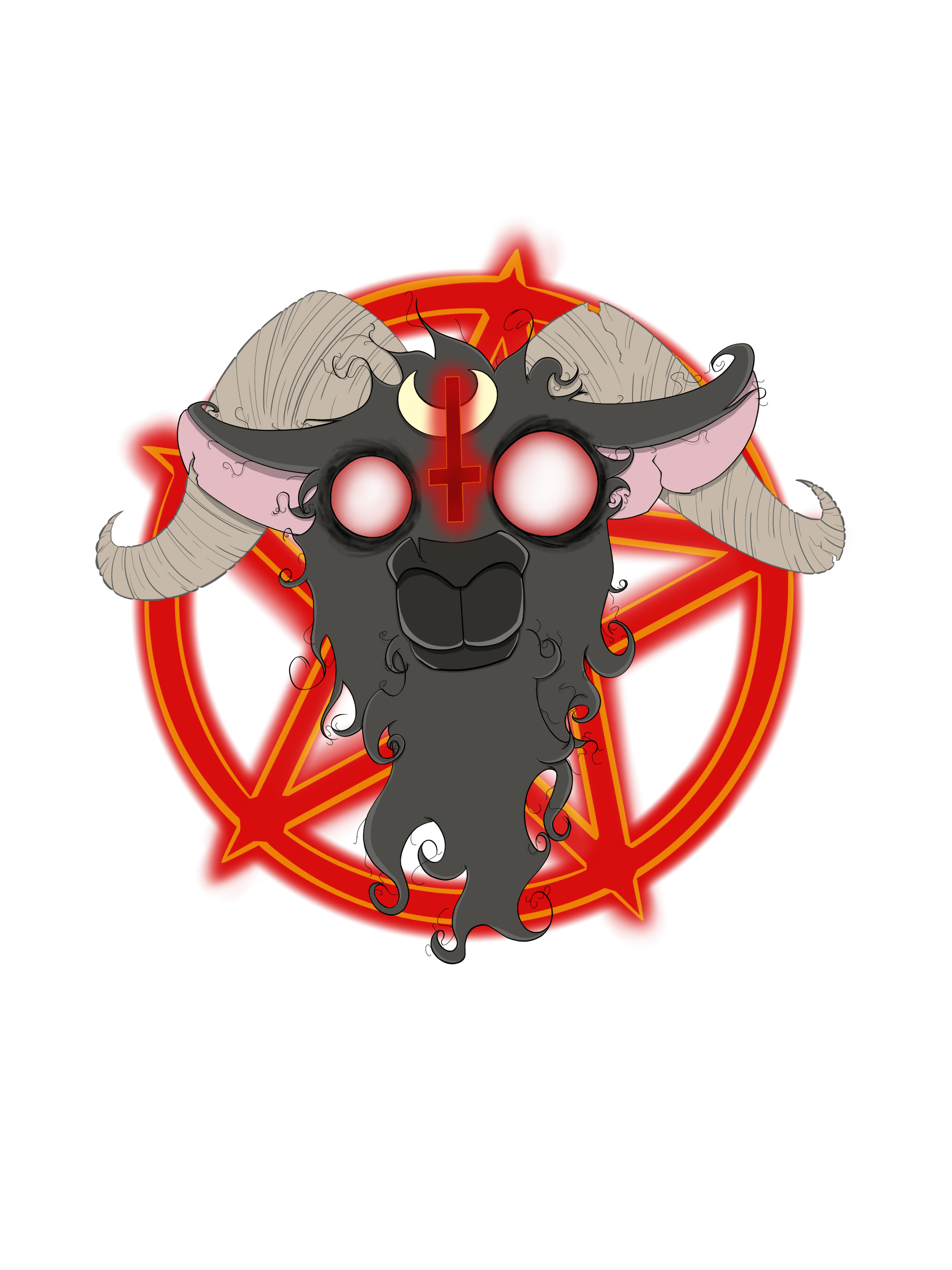 Black Phillip- Pentagram Version