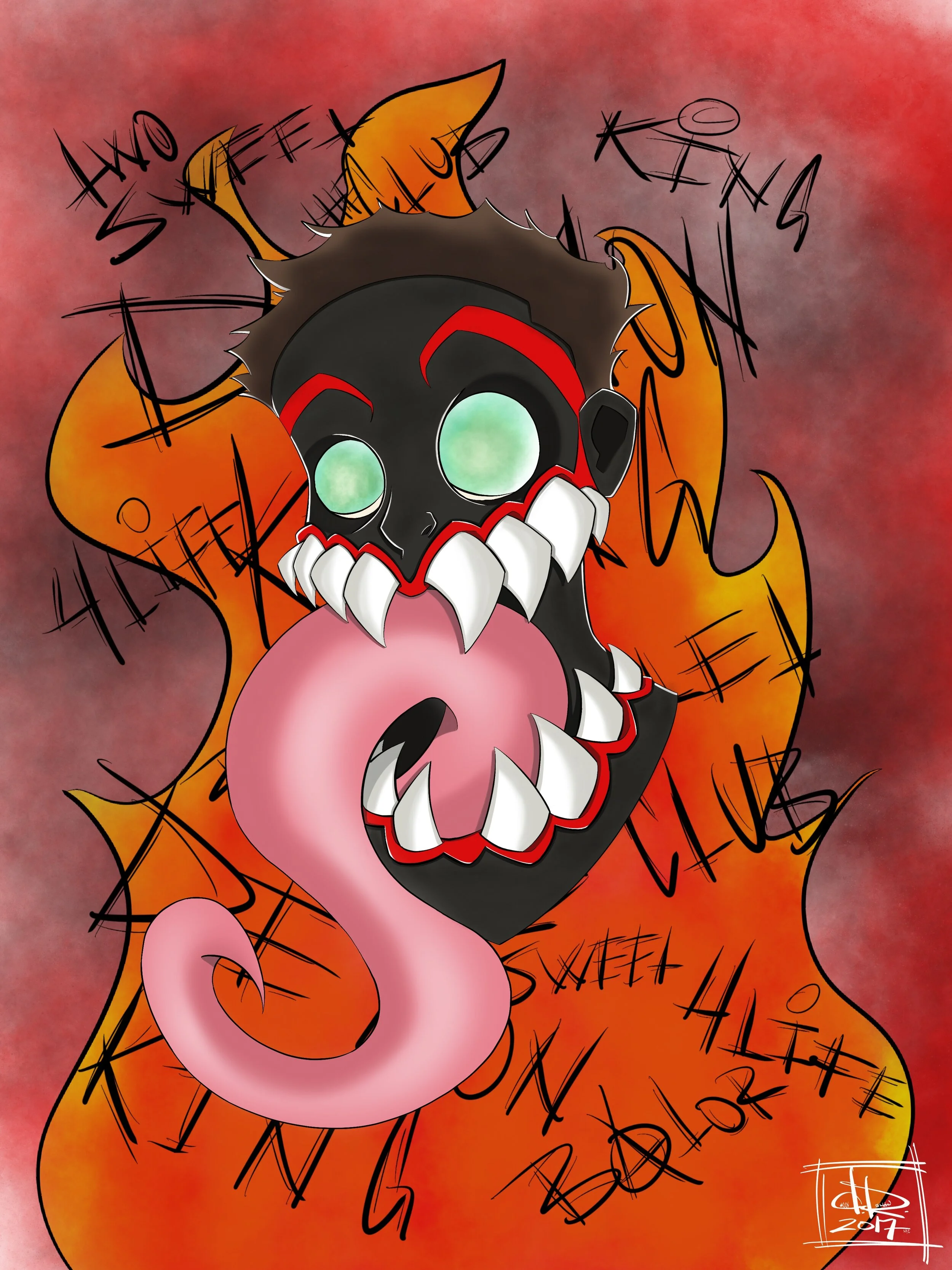 The Demon Balor- Fire Version