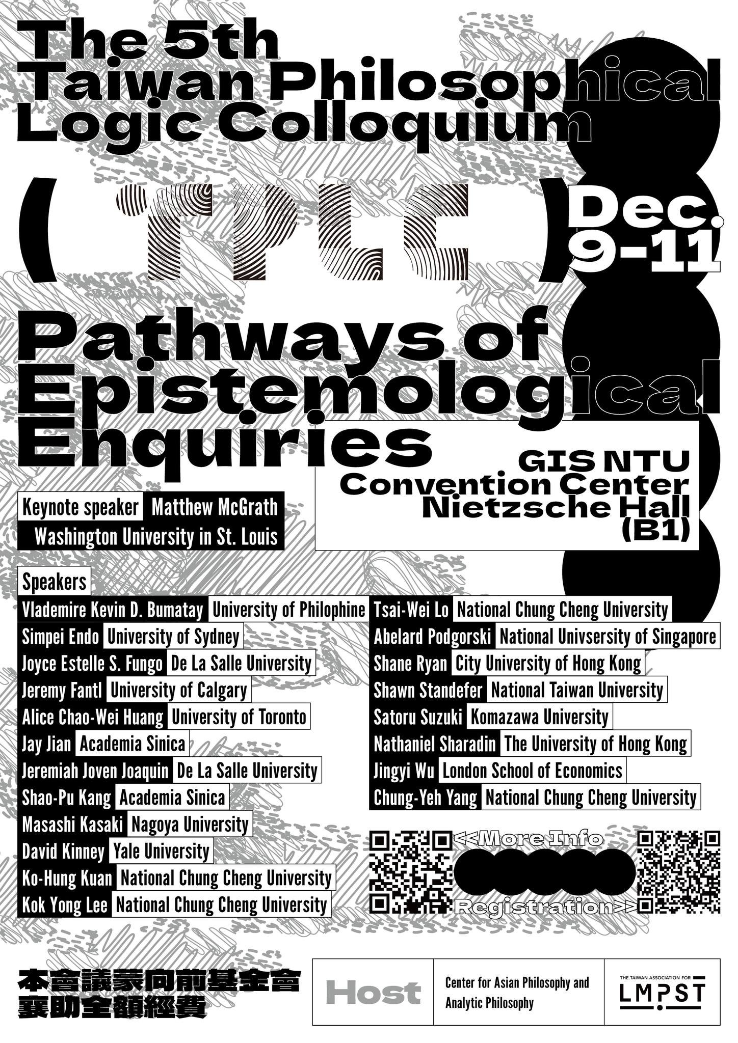 The 5th Taiwan Philosophical Logic Colloquium (TPLC-V): Pathways of ...