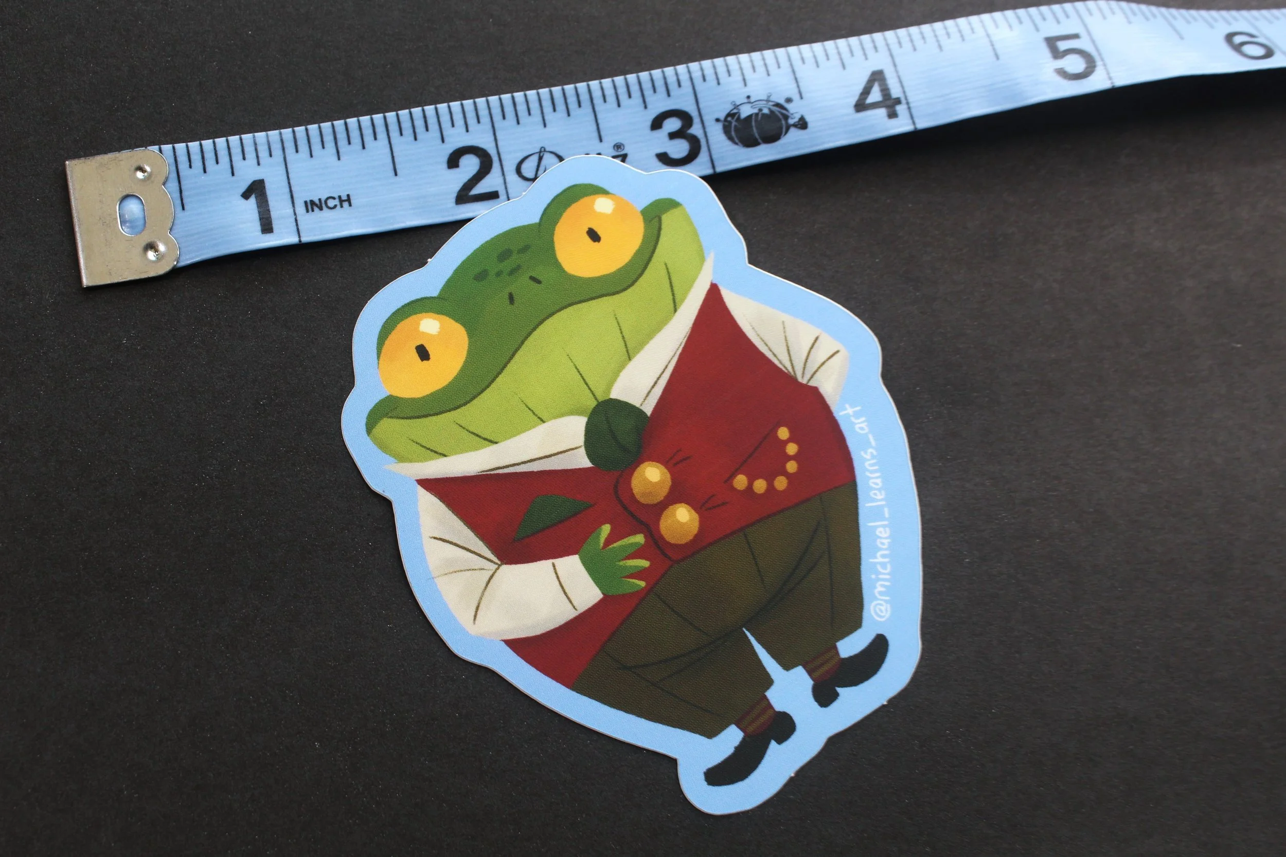 Mr. Toad Sticker — Michael Vallado