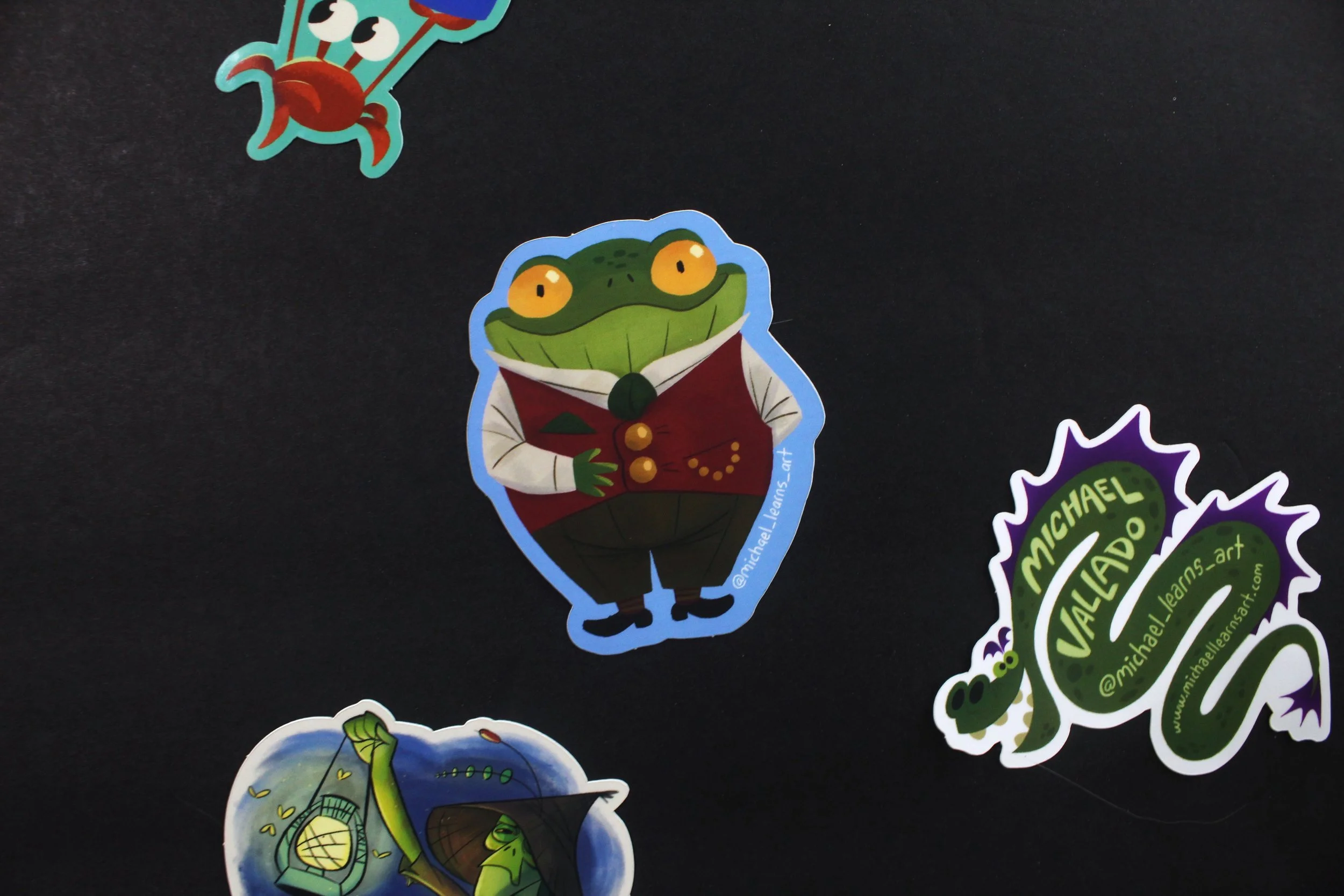 Mr. Toad Sticker — Michael Vallado