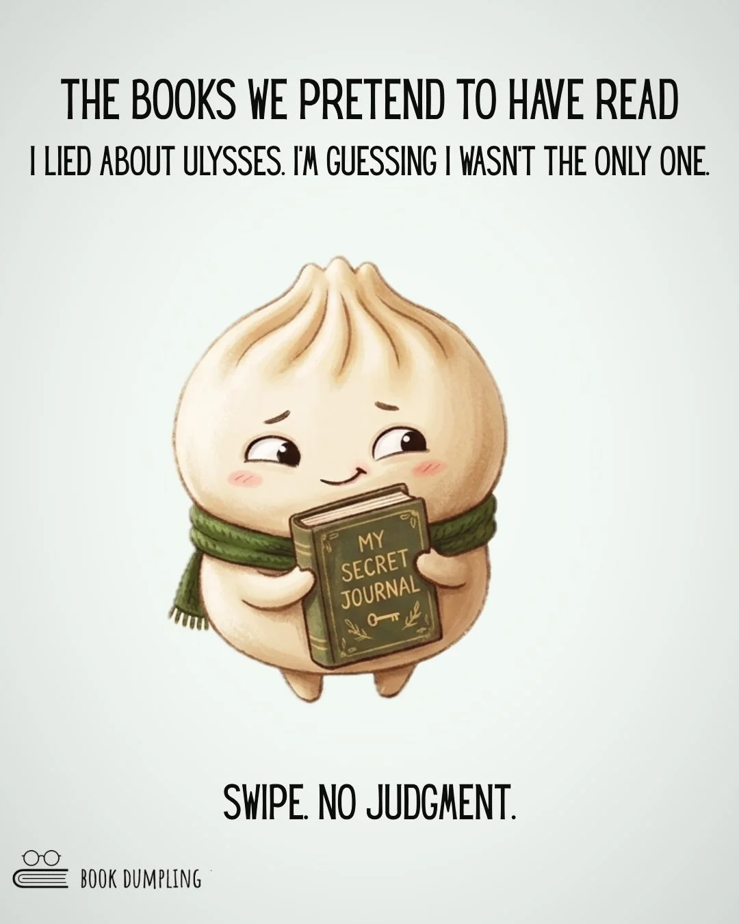 📚🥟It may come as a shock, but even English majors lie. In Boston, I once told a poet I had read Ulysses. I had not. 

➡️ Swipe for the books we&rsquo;re all pretending to have read&hellip;and what you can read instead. 

Of course, if you have love