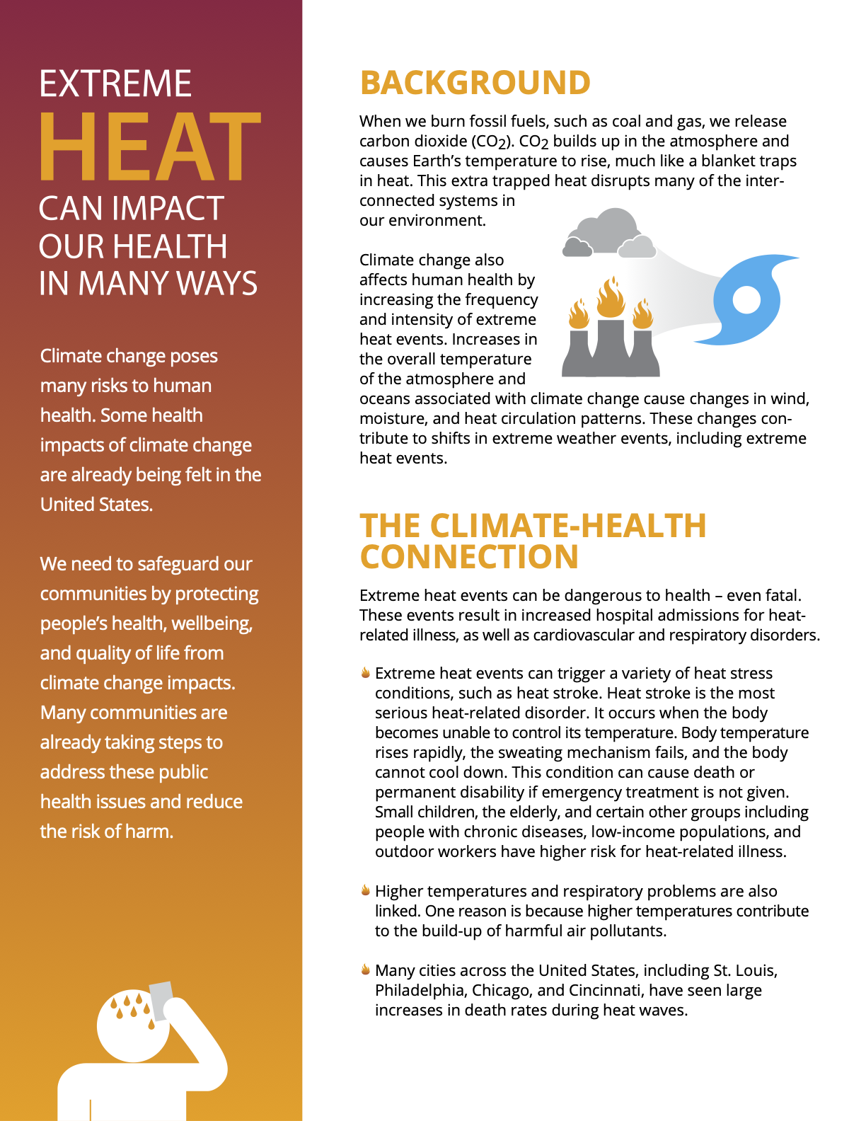 Extreme heat, climate change, and health from APHA