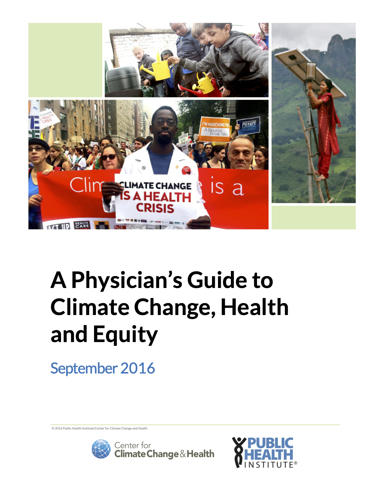This comprehensive guide from the Climate and Health Alliance is a resource to strengthen and inform your voice as a trusted health professional on climate change, health and equity. The guide explores the complex connections between climate change a