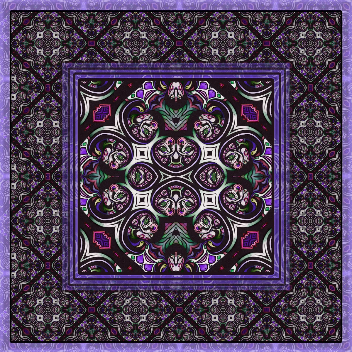 Barrier SquareDigital Tessellation2020