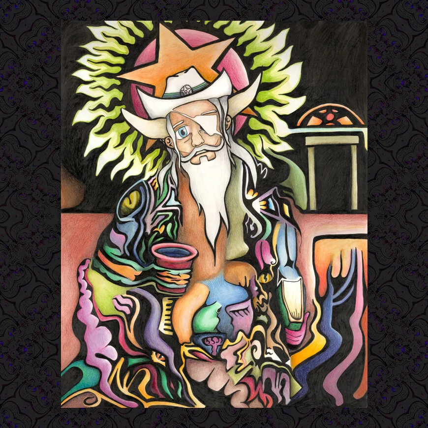 The Hierophant Matte Print