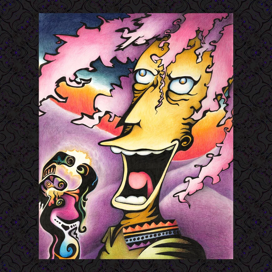 Bob In Repose Matte Print