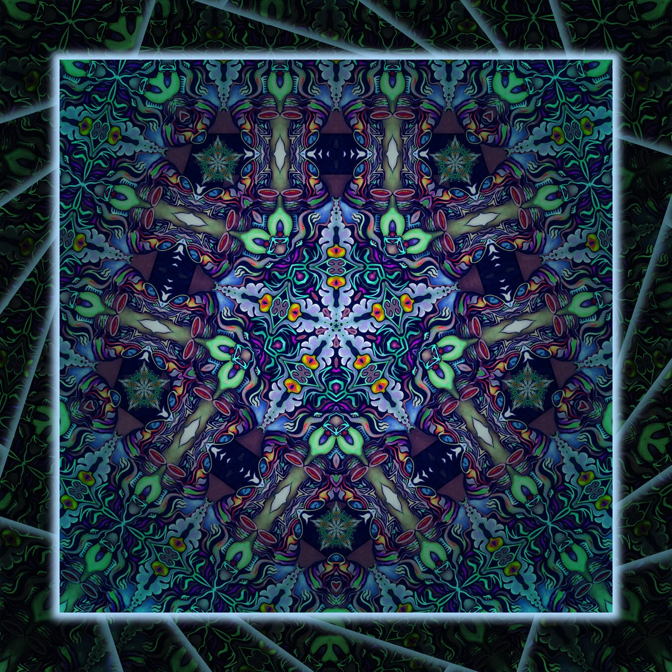 Five of Disks: WorryDigital Tessellation2021