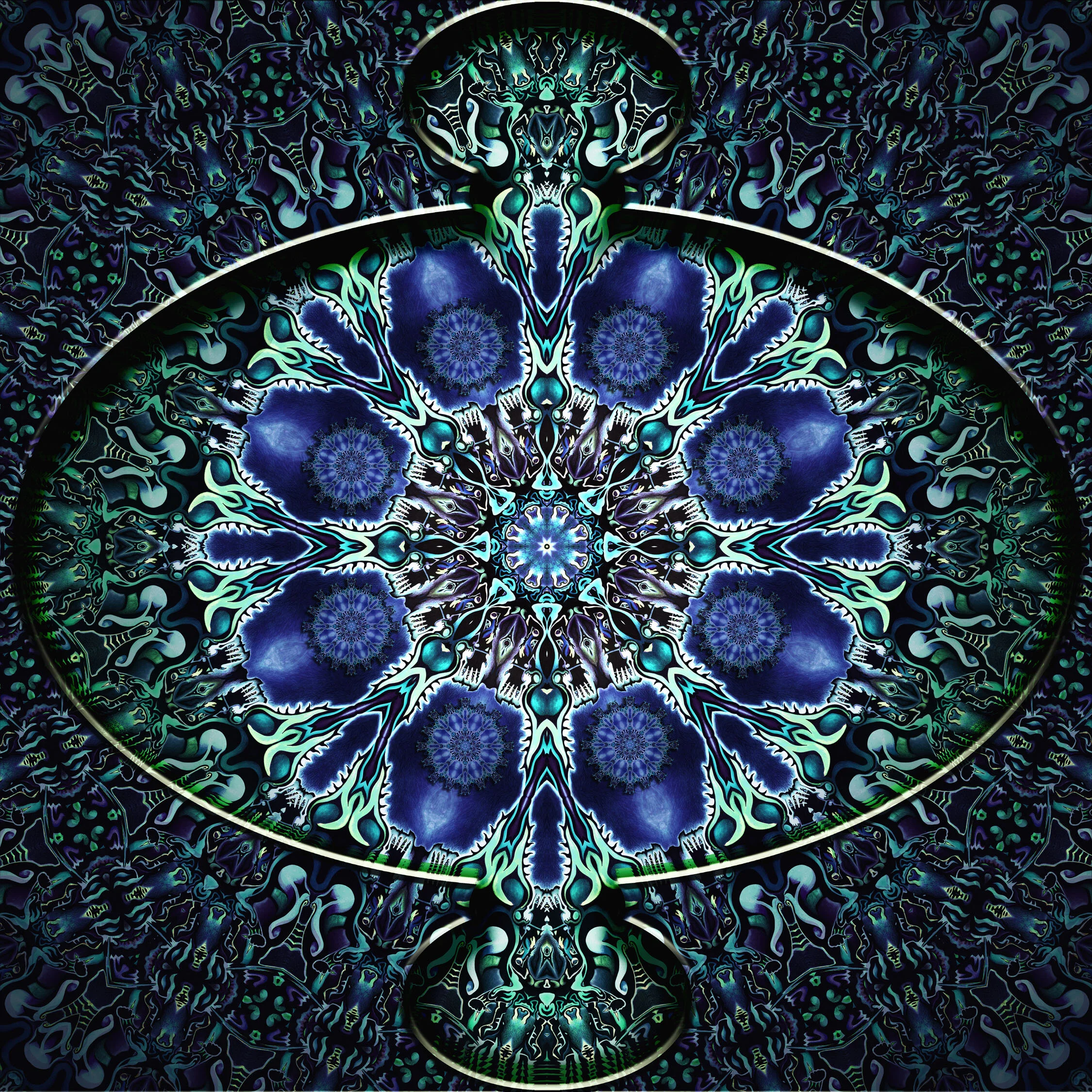 Eight of Cups: IndolenceDigital Tessellation2021