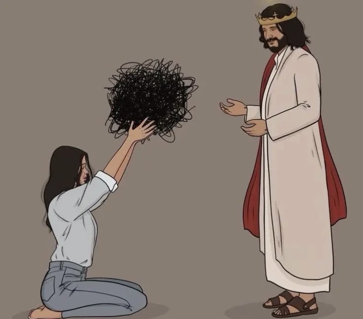 Give it to Jesus! 