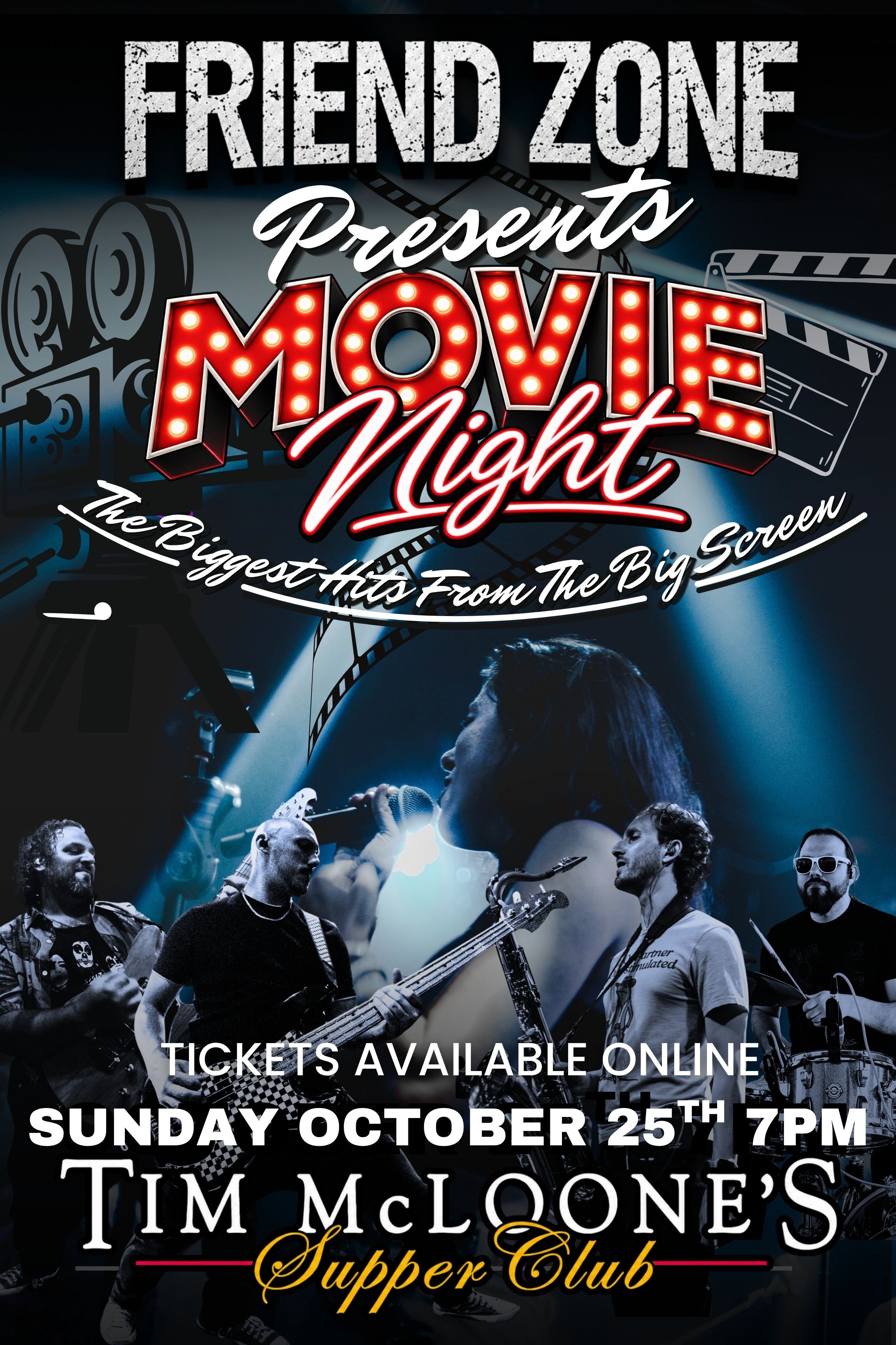 FZB Presents Movie Night @ Tim McLoone's Supper Club (Ticketed Event)
