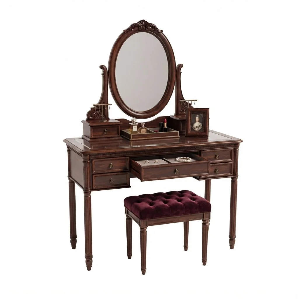 Category link for vintage makeup vanities and dressing tables