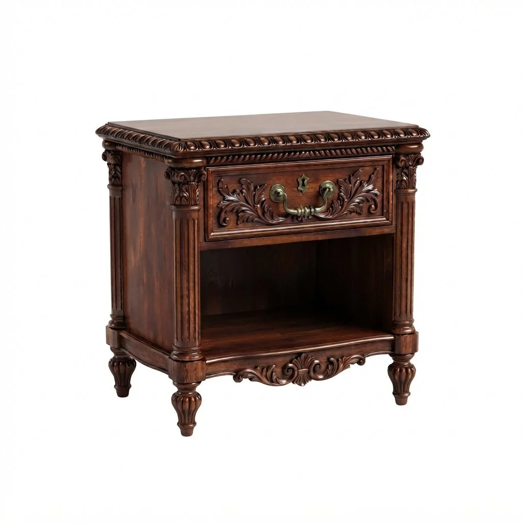 Category link for vintage nightstands and bedside tables