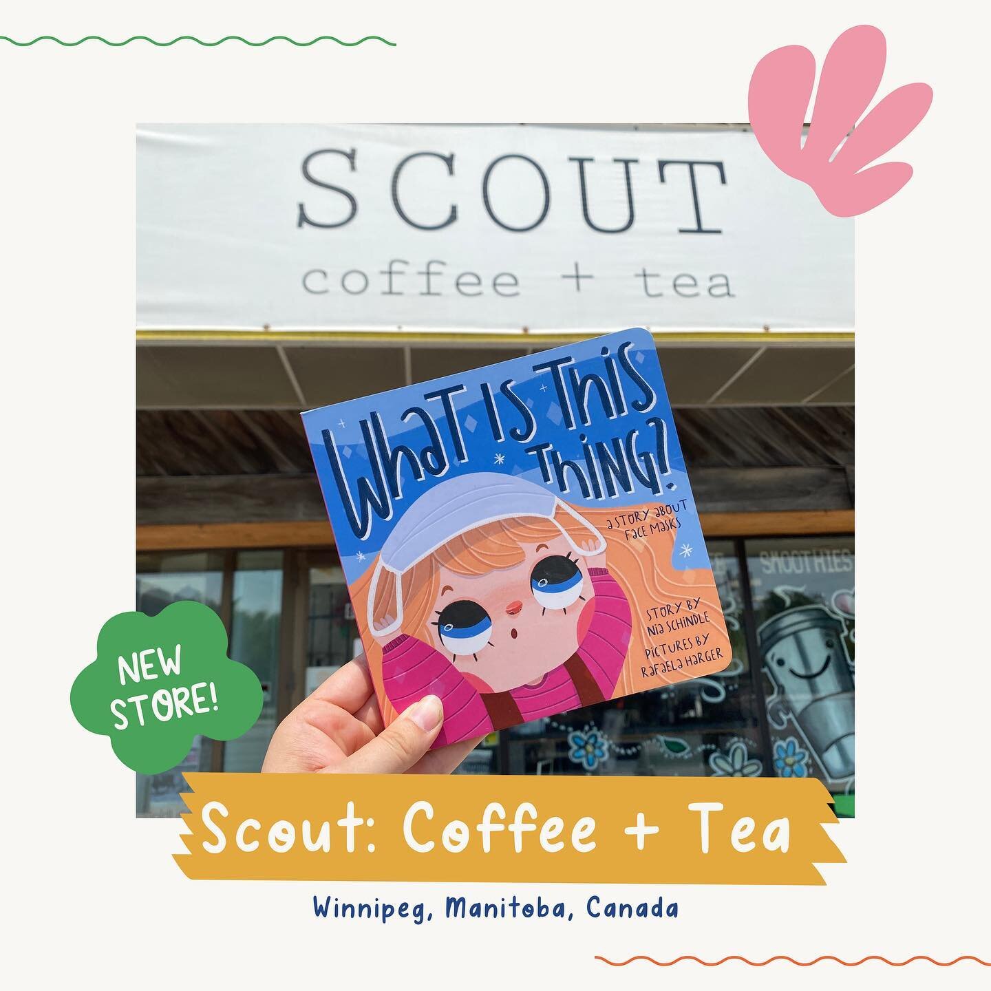 NEW STOCKIST🎉 @scout.winnipeg 

Scout is a little gem of a cafe in Winnipeg&rsquo;s West End. It&rsquo;s owned &amp; operated by local mom &amp; entrepreneur Katrina who keeps it stocked full of fun games, unique children&rsquo;s books, &amp; the ta