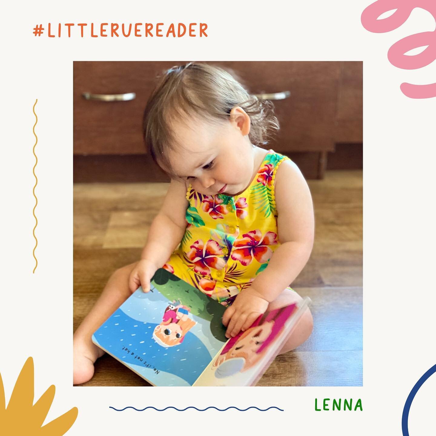 Little Lenna being the 🍬SWEETEST🍬 reading her What Is This Thing? book! 

Pleaaase DM me pics of your littles reading or tag us #heylittlerue. These photos seriously make my day! 🥰💛