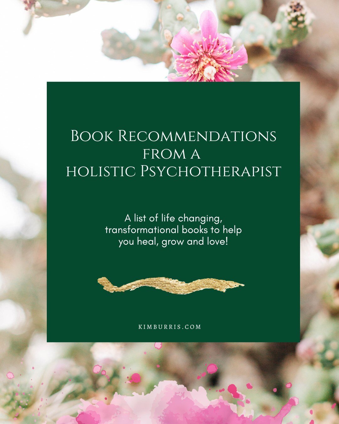 The right book at the right time has the power to uplift, inspire and supercharge your healing. ⚡ 

&lsquo;Book Recommendations from a Holistic Psychotherapist&rsquo;  includes over 50+ books, and categories ranging from spirituality and trauma, to s