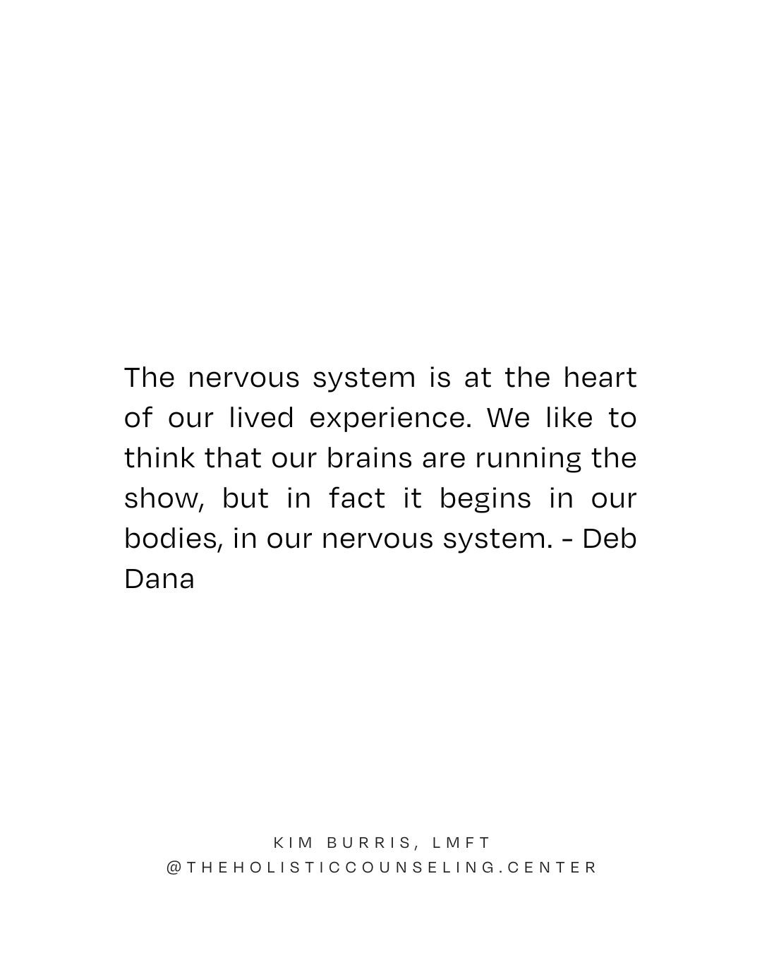 Plot twist: Your brain isn't running the show - your body is 🌀
What if I told you that true healing starts in your nervous system, not your thoughts? As a holistic therapist, I've seen how understanding this changes everything.

⬇️ Want to learn 5 w