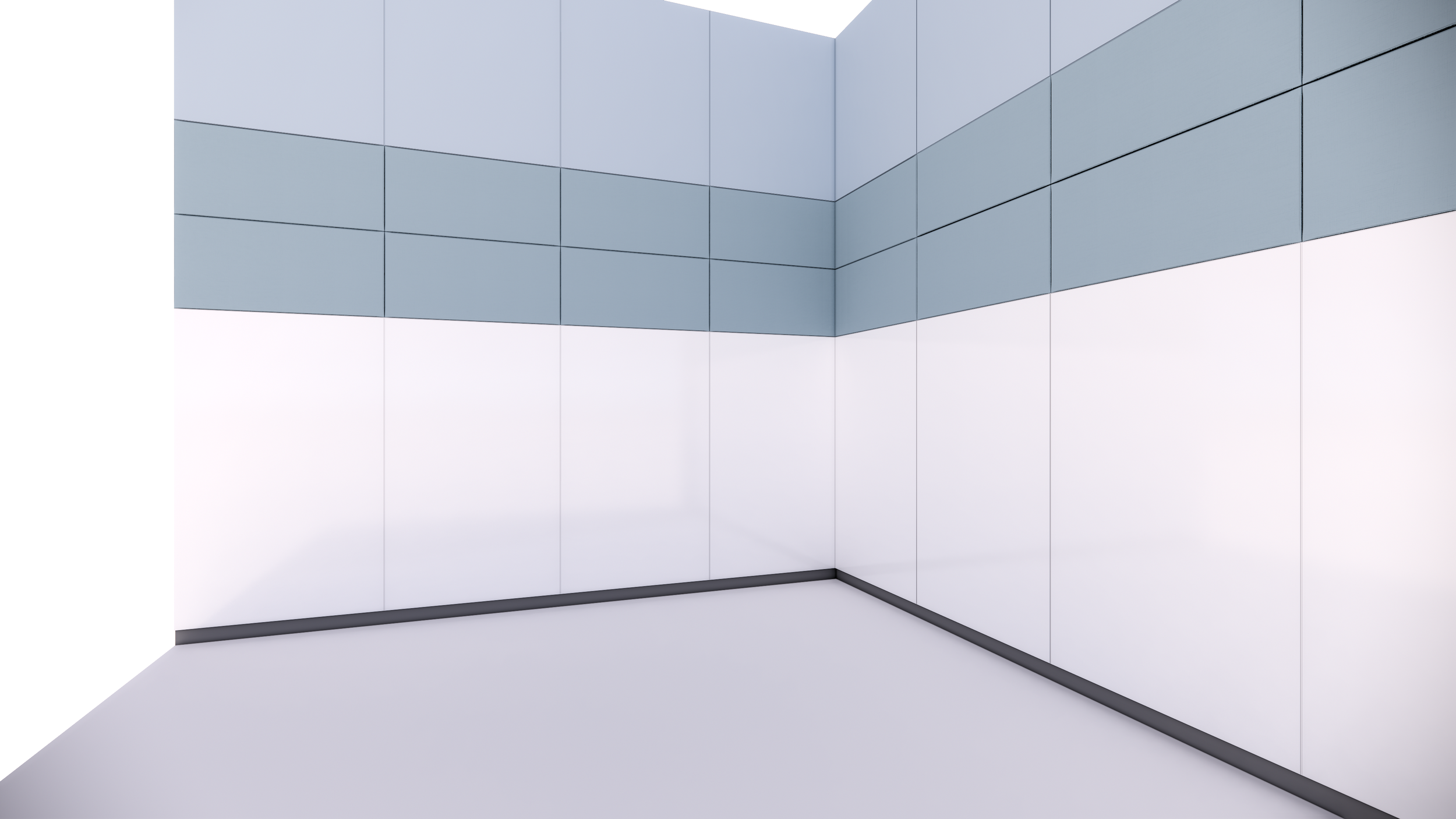 These panels are able to be directly butted next to each other while still showing a seam in the 3D rendered space. The panels are easy to place and are equipped with parameters for adjusting length and width, panel thickness, and edge radius. They a