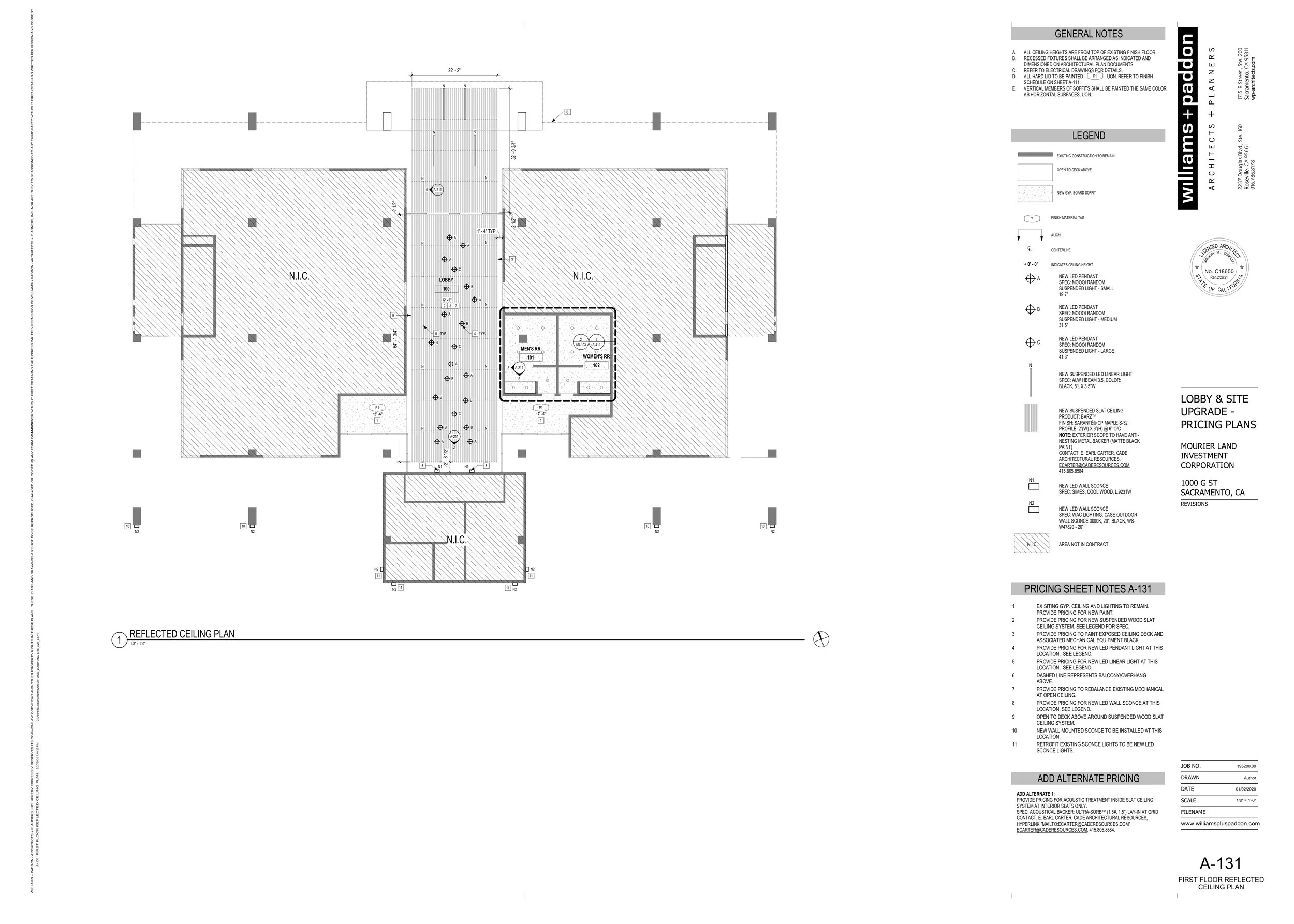 Ceiling Plan