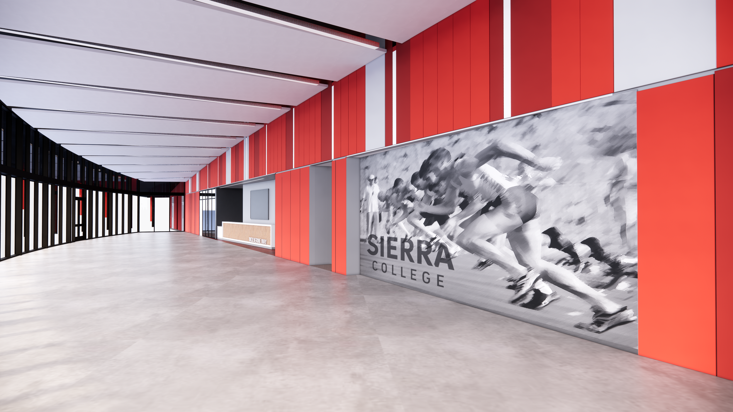 Entrance Corridor modeled