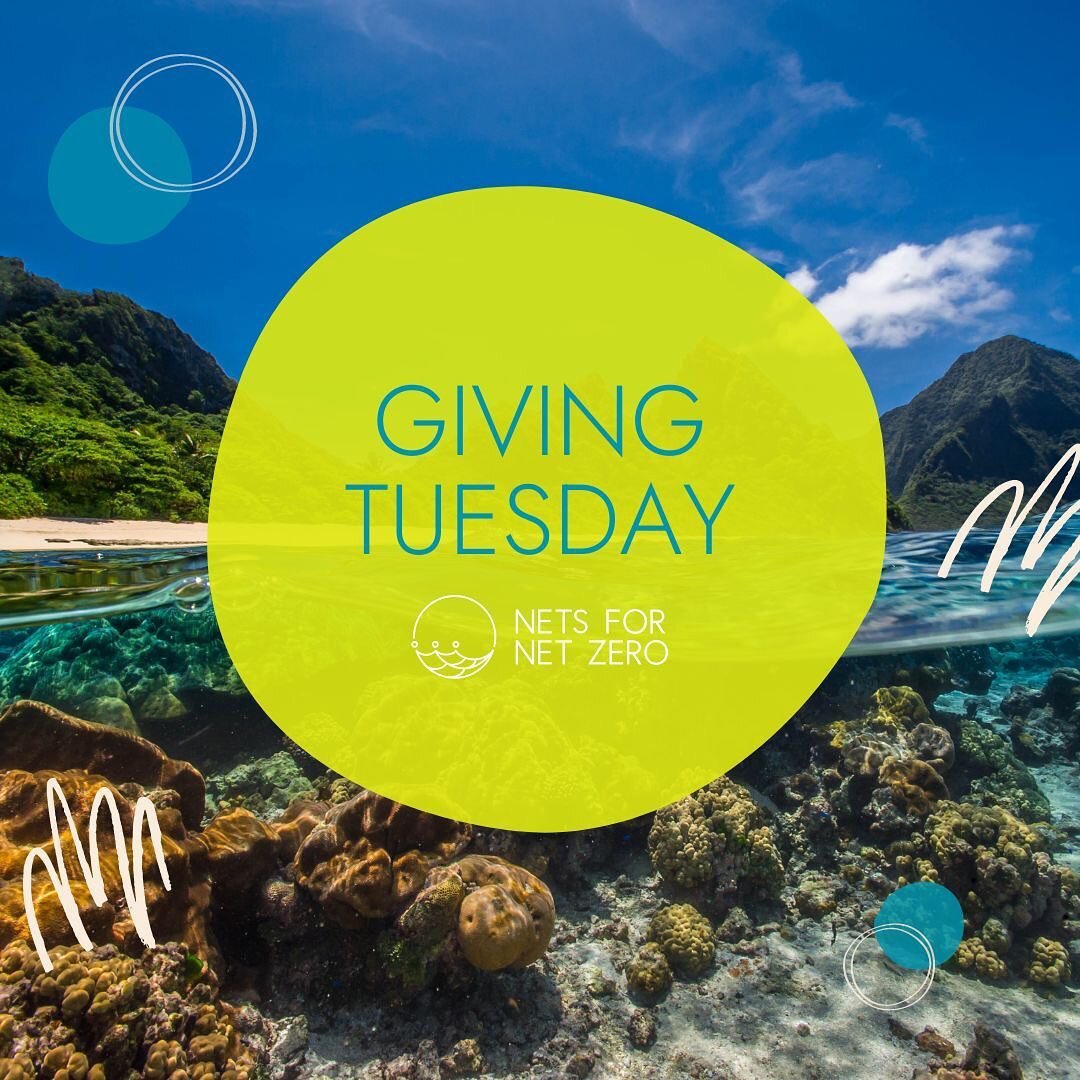 Show your ocean some love this #givingtuesday and consider donating to Nets for Net Zero. Your money will go towards removing nets from the ocean and funding innovation and circular solutions to make it happen. Big or small anything helps. Head over 