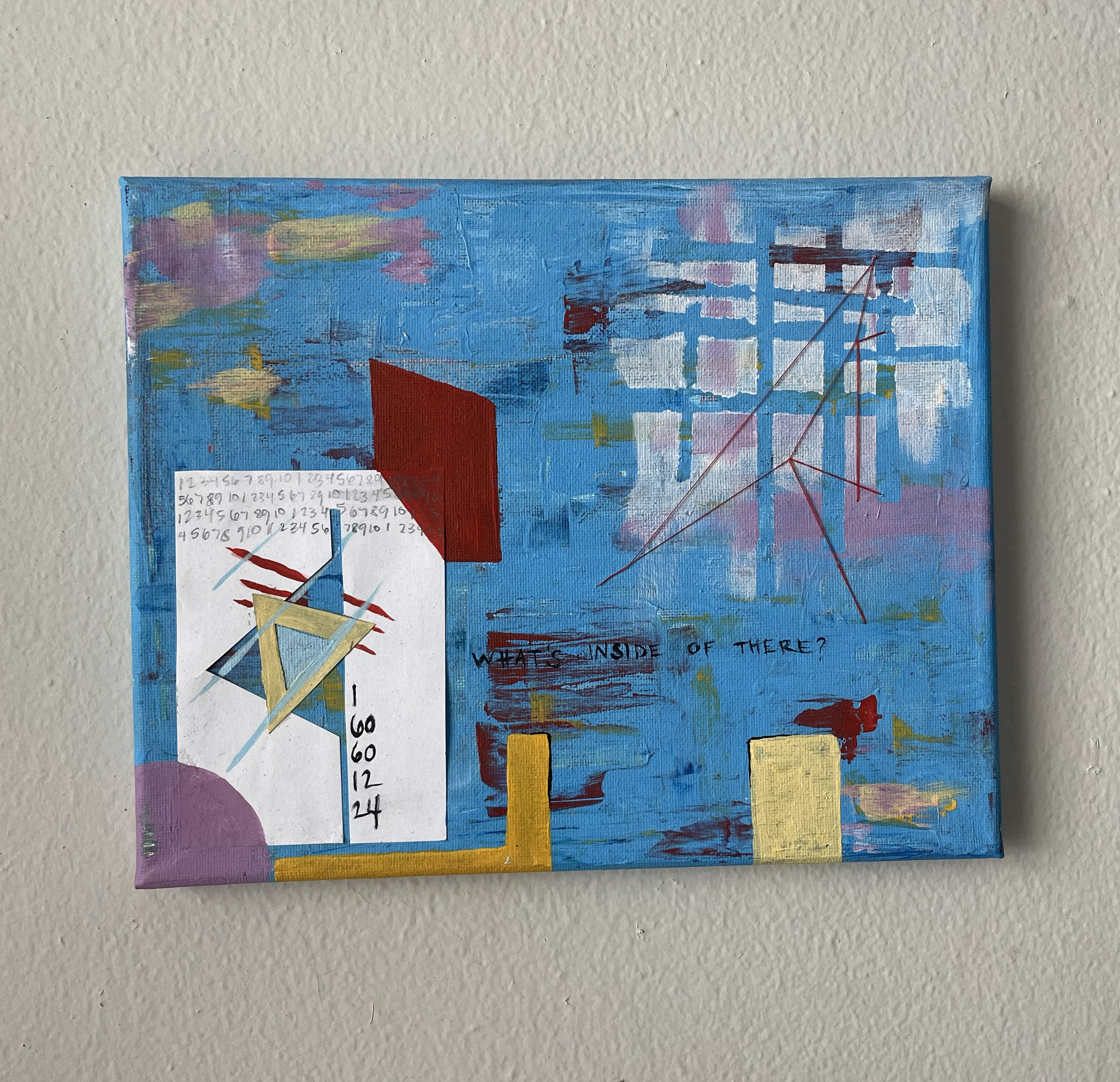 Title: Look Closer
Medium: Mixed Media, Acrylic 
Size: 8” x 11”
Date: 2020-2022
Price: $92