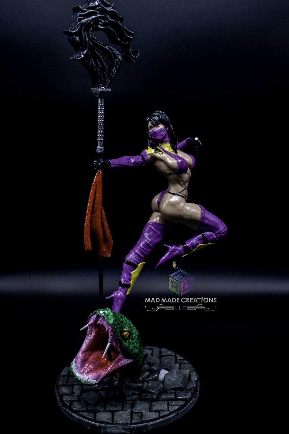 Mileena Mortal Kombat- MAD Made Creations LLC | 3D Printed Mileena Mortal Kombat — Made Creations LLC