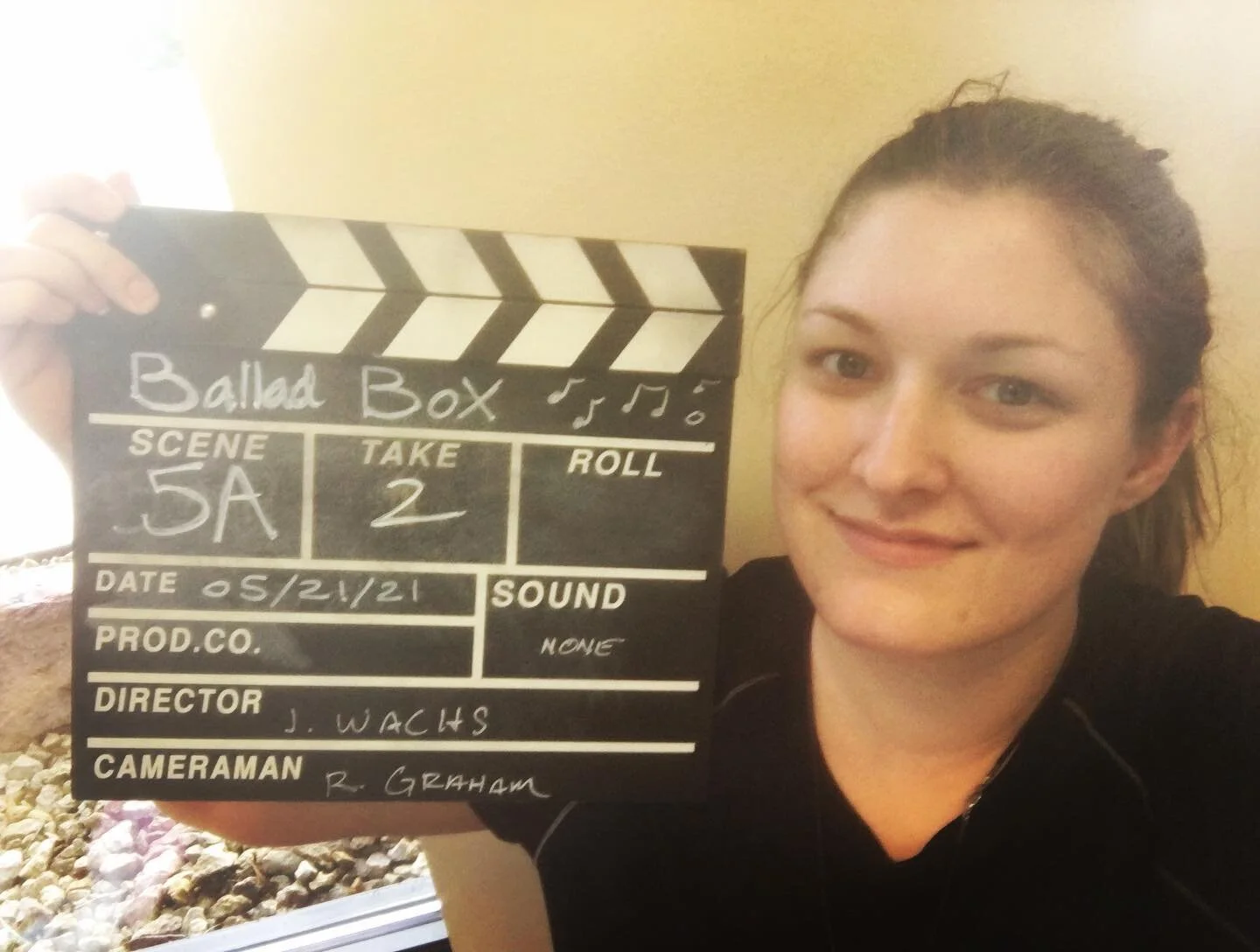 And that&rsquo;s a wrap!

First time directing a full blown music video... and it&rsquo;s being filmed in two different states!

So happy with the cast and crew of WI! Ballad Box for the win!

#ballad #musicvideo #masks  #psychologicalthriller  #sing