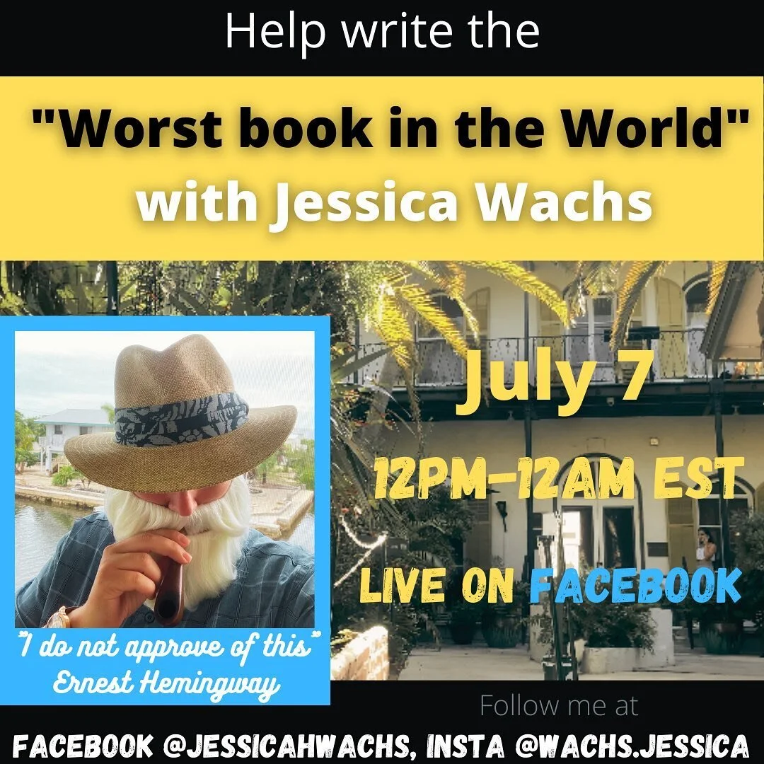 So you won&rsquo;t want to miss this. We&rsquo;re totally turning this experience into a rock opera for next week... (not kidding, the music&rsquo;s written)