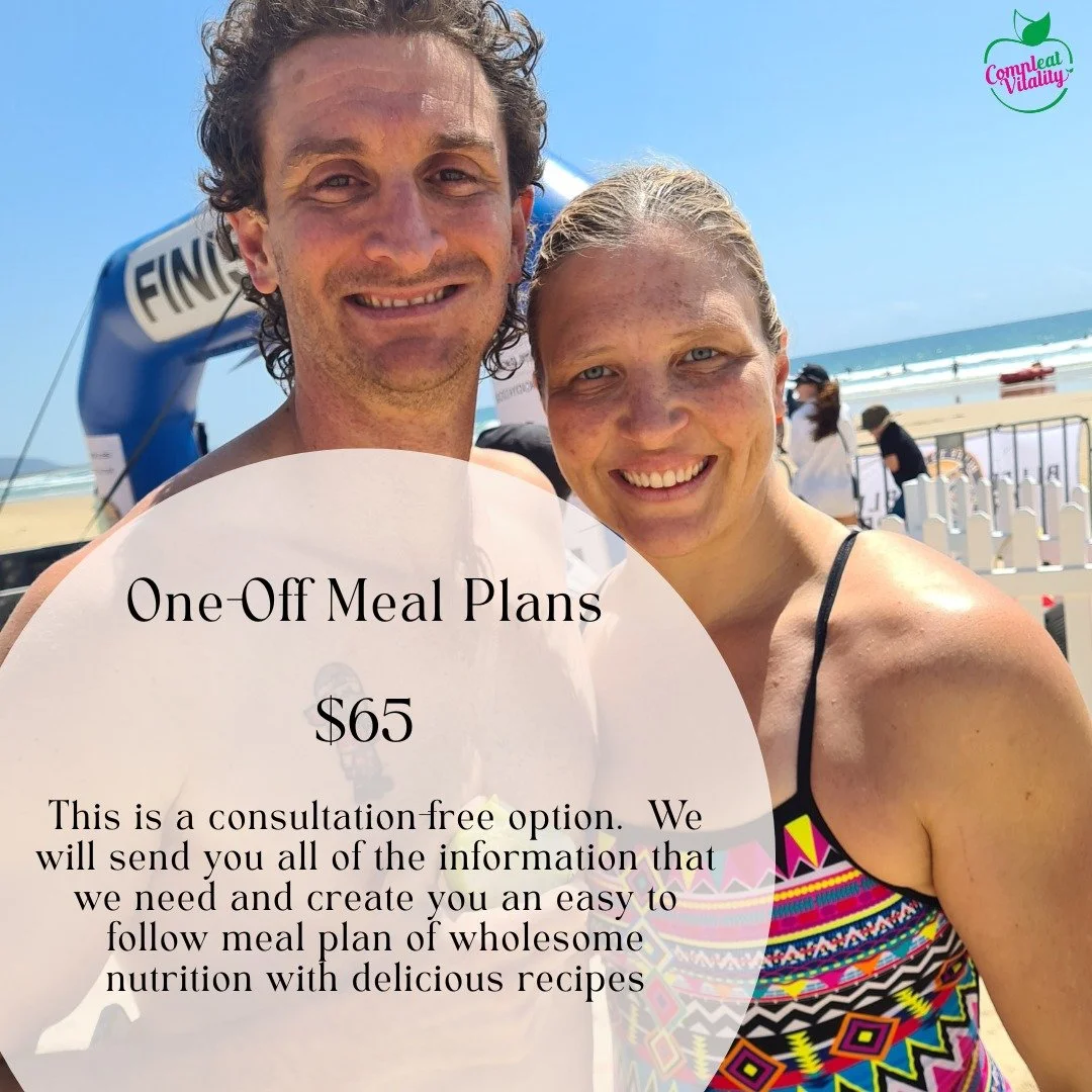 I've had a few people contacting me this week wanting just one-off meal plans. So we have created a quick and easy option for you all. 
Our One-Off Meal Plans are different to The Compleat Method, this is a 1 week meal plan which will give you diffe