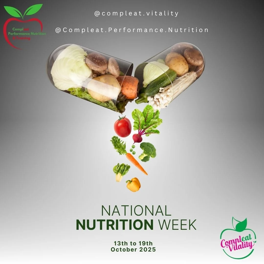π₯¦ It’s National Nutrition Week! πΏ
October 13th–19th, 2025
This year’s theme — Love What You Eat — is all about reconnecting with real food. From shopping and prepping to cooking and sharing, when we love what we eat,