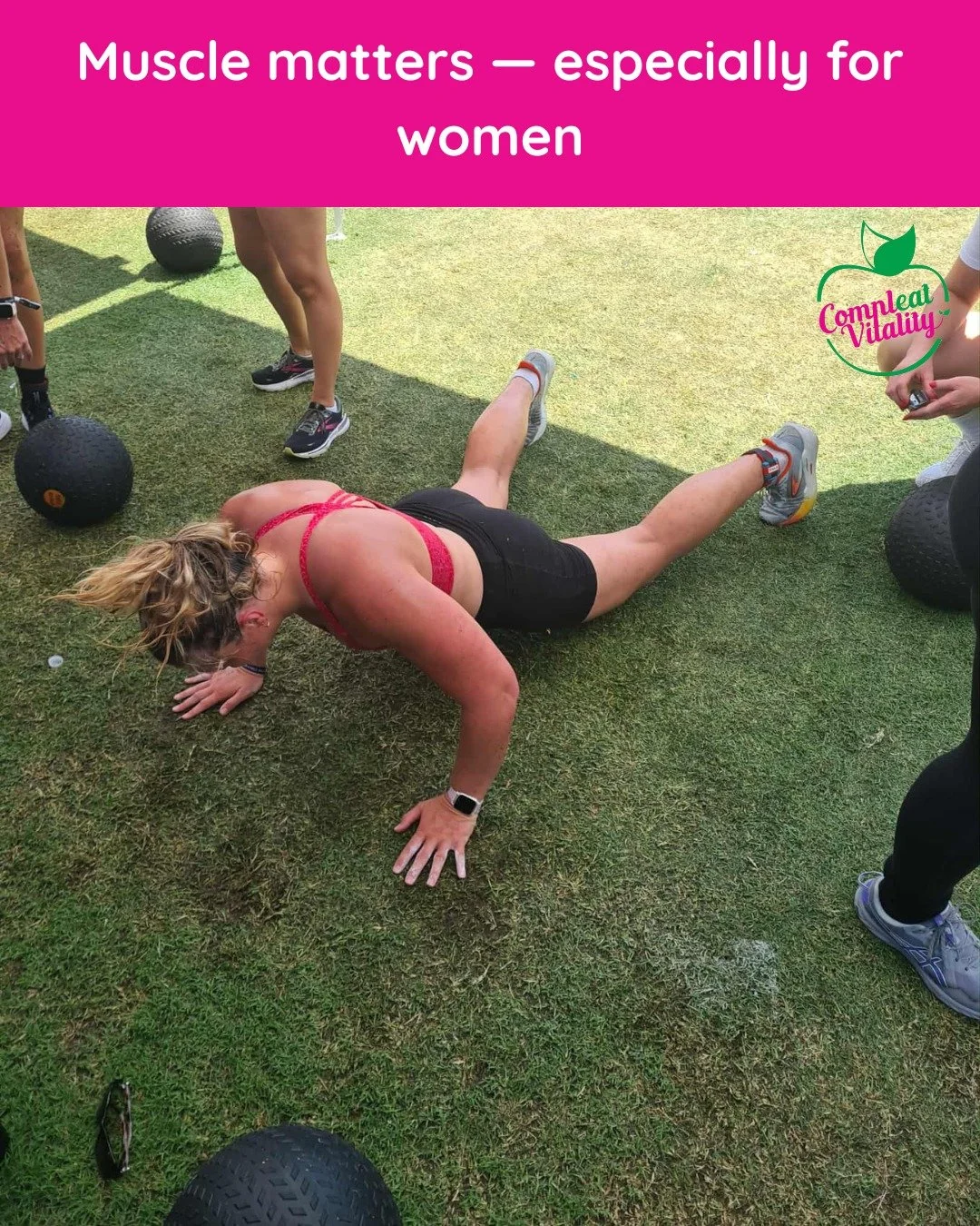 💪 MUSCLE MATTERS &mdash; ESPECIALLY FOR WOMEN

For a long time, women have been taught to fear muscle.

To shrink.
To take up less space.
To prioritise the scale over strength.

But here&rsquo;s the truth: muscle is not something women should avoid 