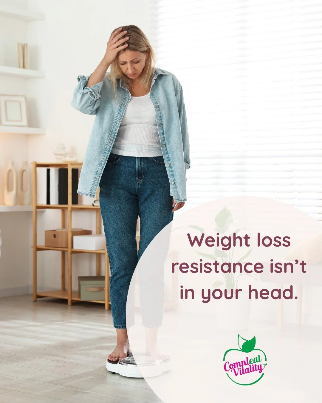 Weight loss resistance isn&rsquo;t in your head ⚖

Inflammation, hormones, stress and under-fueling can all contribute to a body that holds on.

The goal isn&rsquo;t to force weight loss &mdash; it&rsquo;s to create the conditions where the body feel