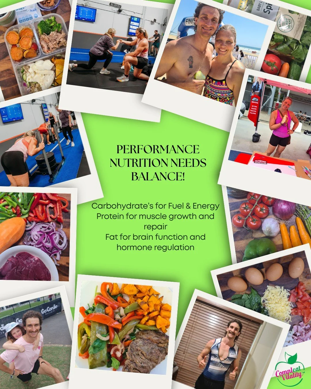 Performance Nutrition Needs Balance ⚖️

If you&rsquo;re training hard but feeling flat, constantly sore, or not seeing the performance improvements you expect&hellip; it might not be your training.

It might be your fueling.

Performance nutrition is